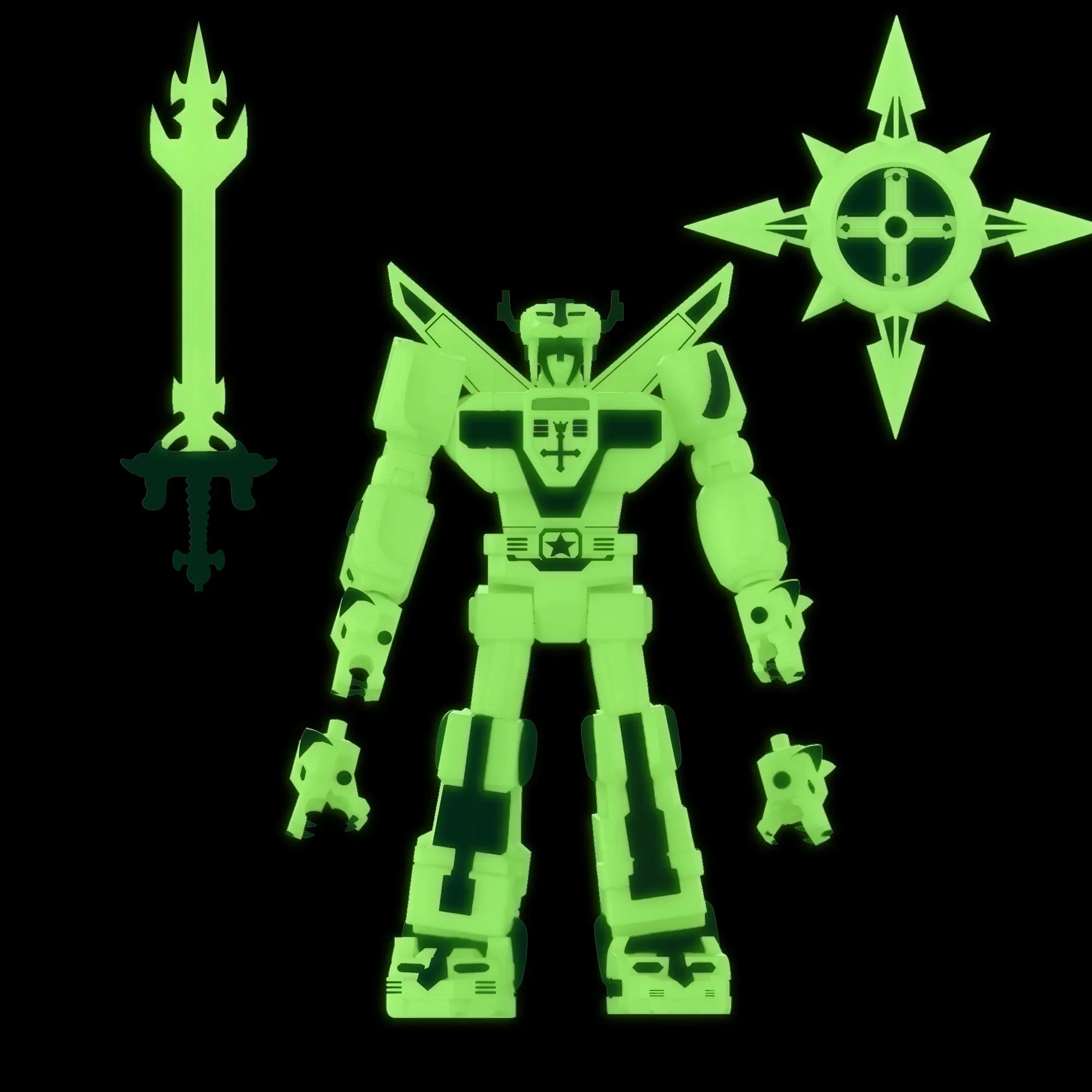 Super7 Voltron Ultimates! - Voltron ( Lightning Glow) - Image 2