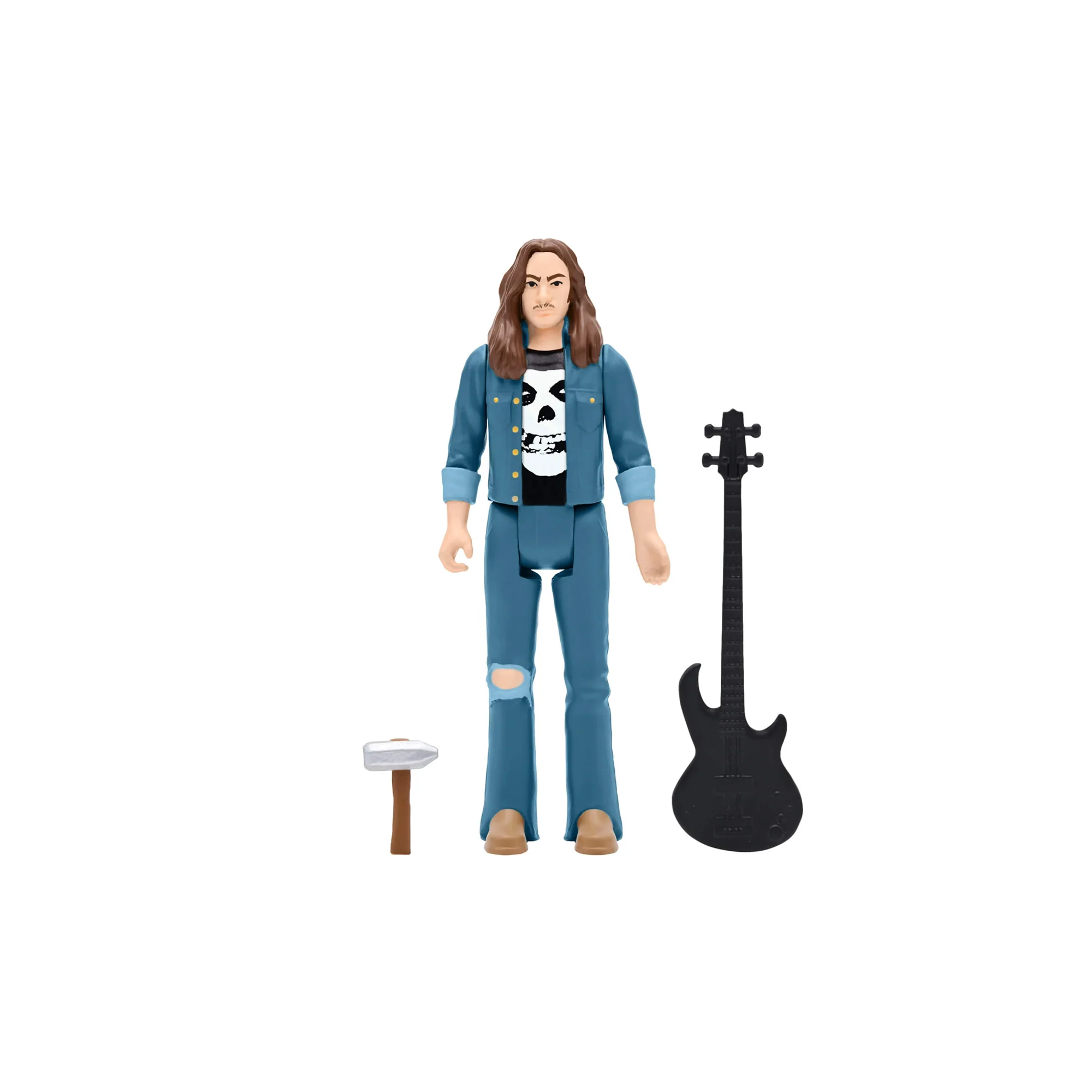 Super7 ReAction Figures Wave 01 Cliff Burton Figure OS - Image 2