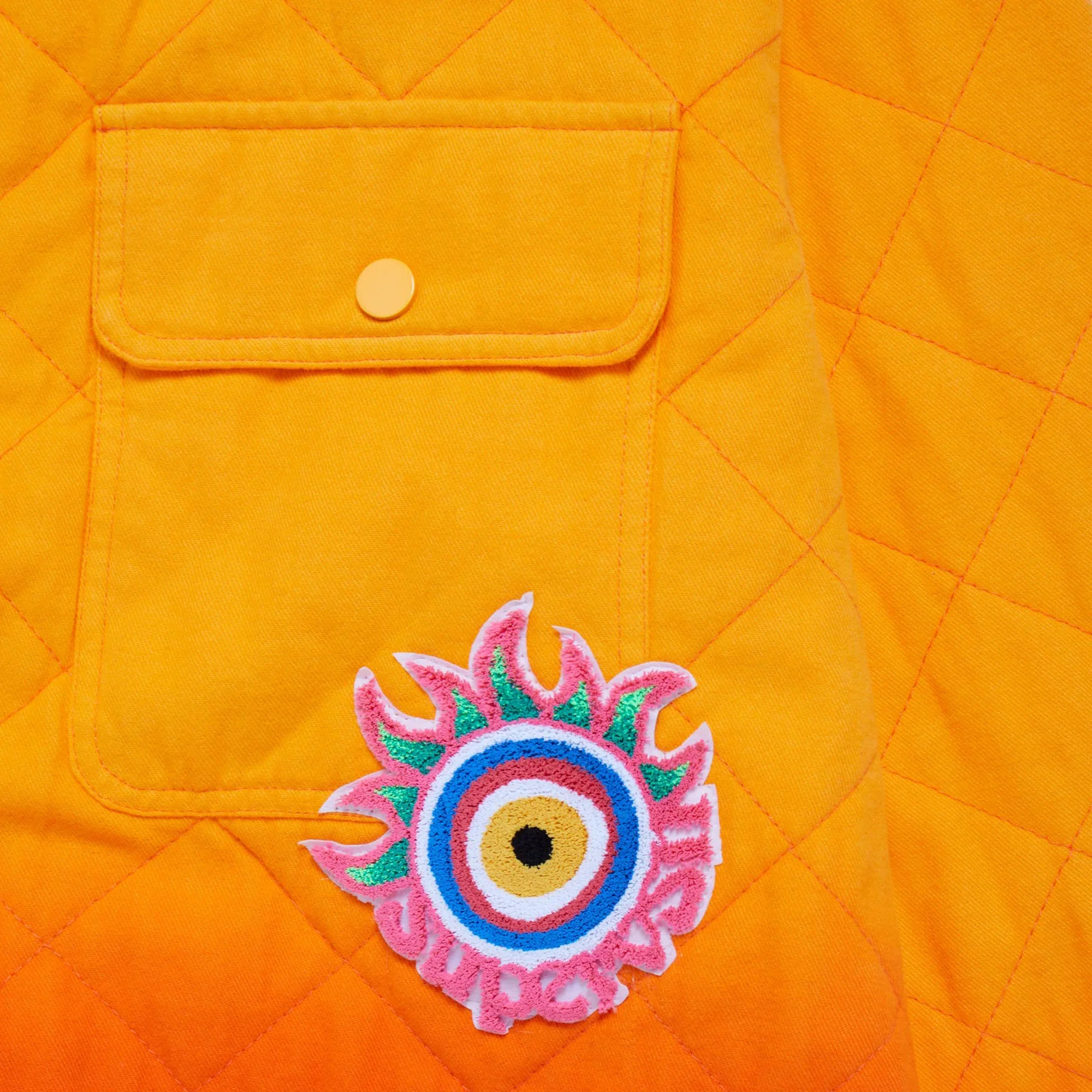 Supervsn Mens Manifest Quilted Over Shirt - Image 3