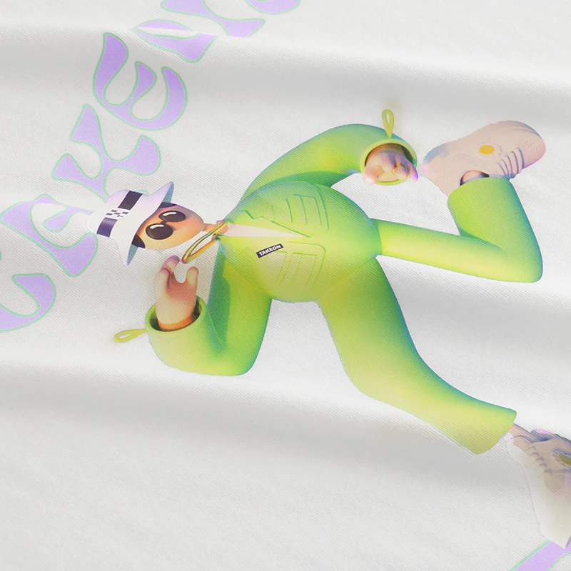 Takeon x Colin Ozawa Mens Running Man Tee - Image 2