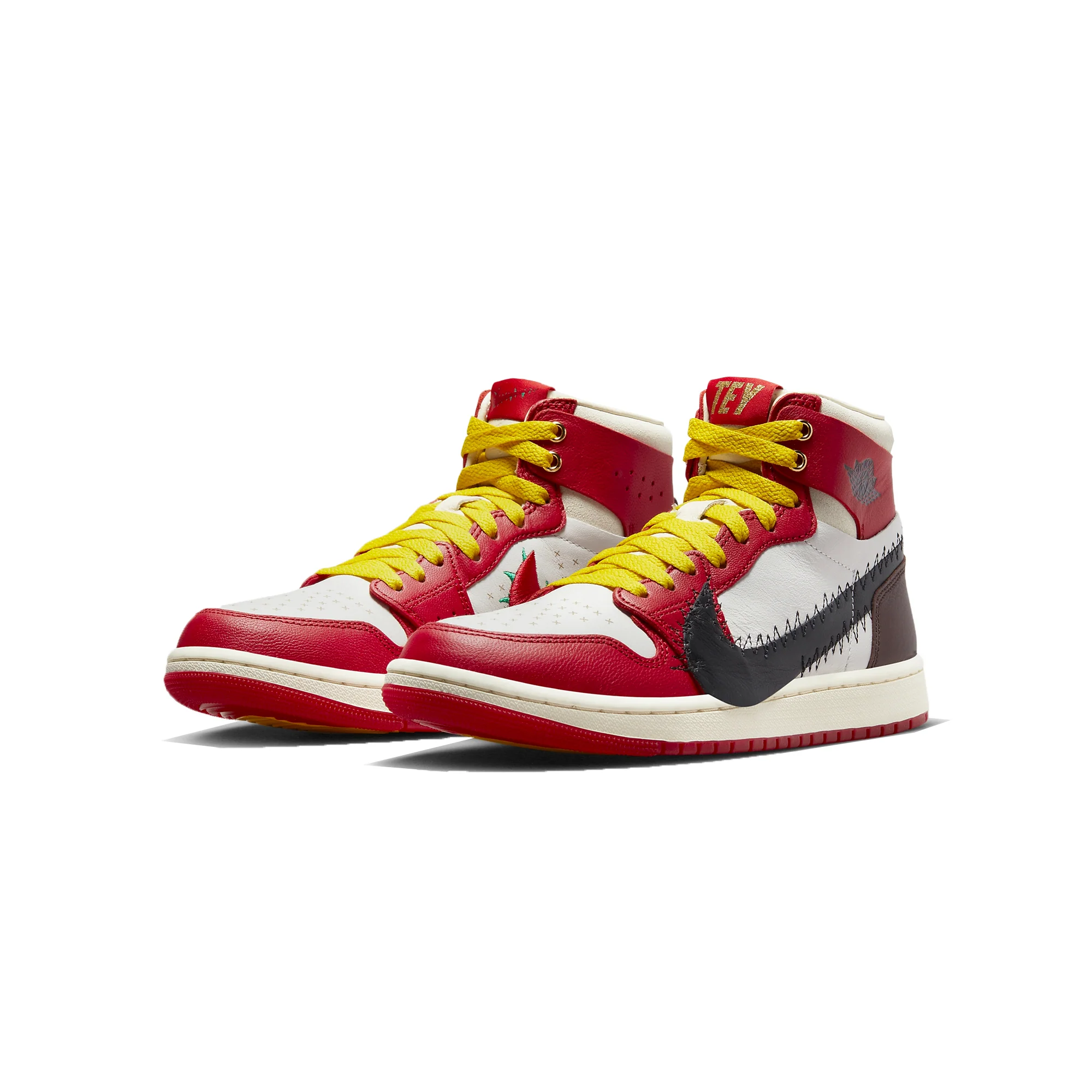Air Jordan x Teyana Taylor Womens 1 Zoom CMFT 2 Shoes - Image 2
