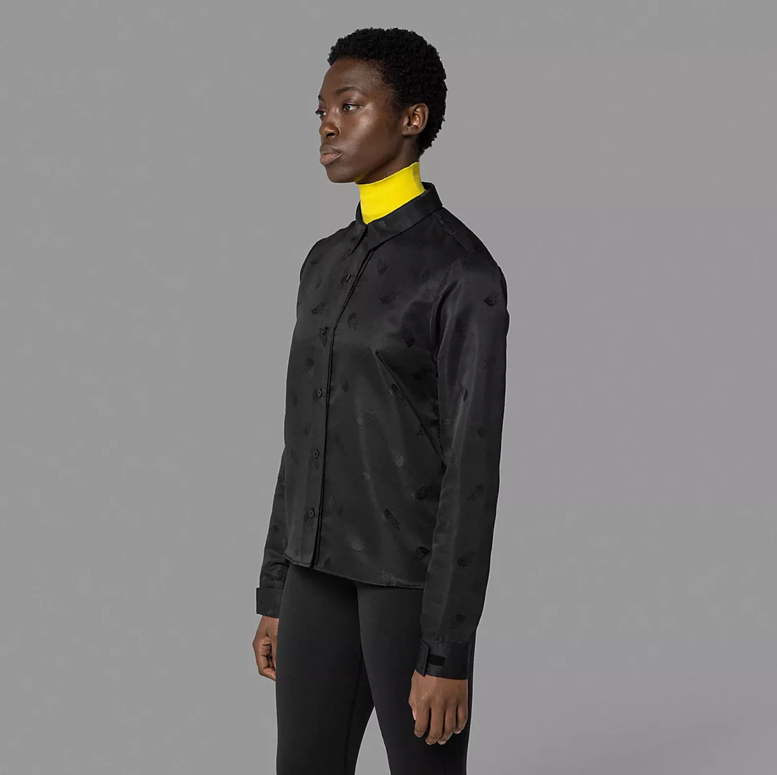 The North Face Black Series Womens Jacquard Shirt - Image 2