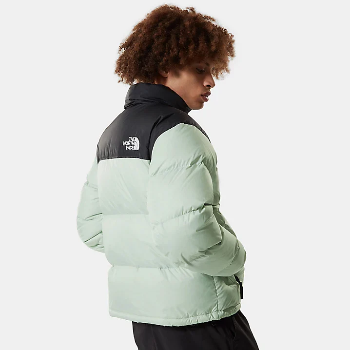 The North Face Mens 1996 Retro Nuptse Jacket 'Green Mist' - Image 4