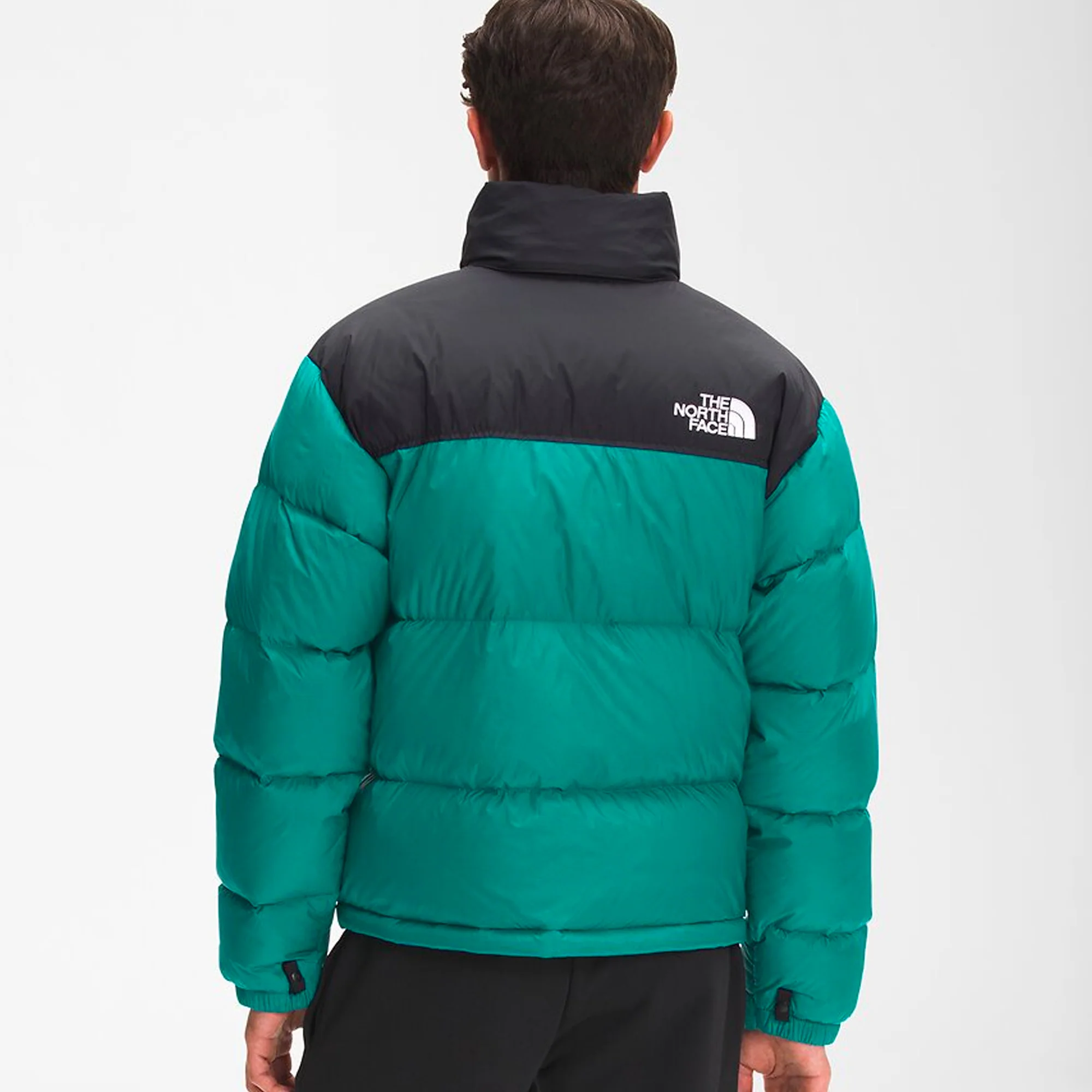 The North Face Mens 1996 Retro Nuptse Jacket Porcelain Green - Image 3