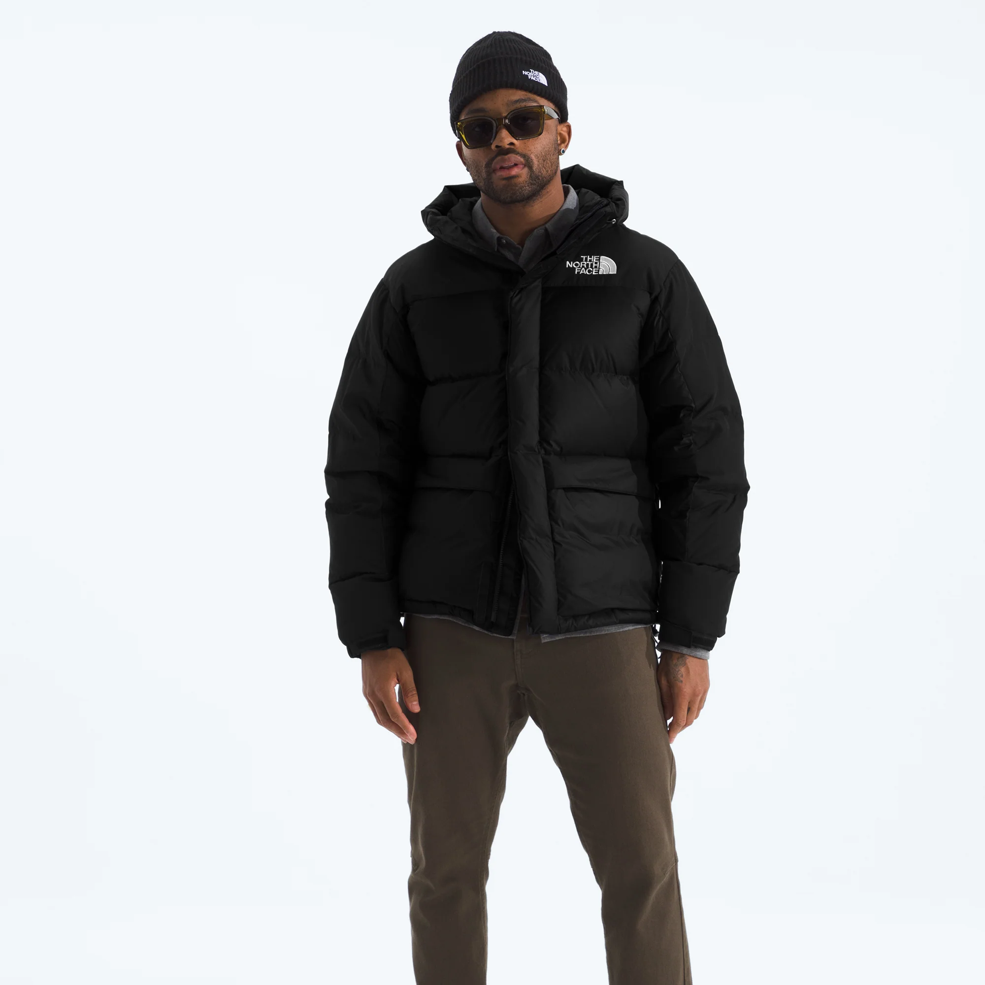 The North Face Mens HMLYN Down Parka Jacket - Image 2