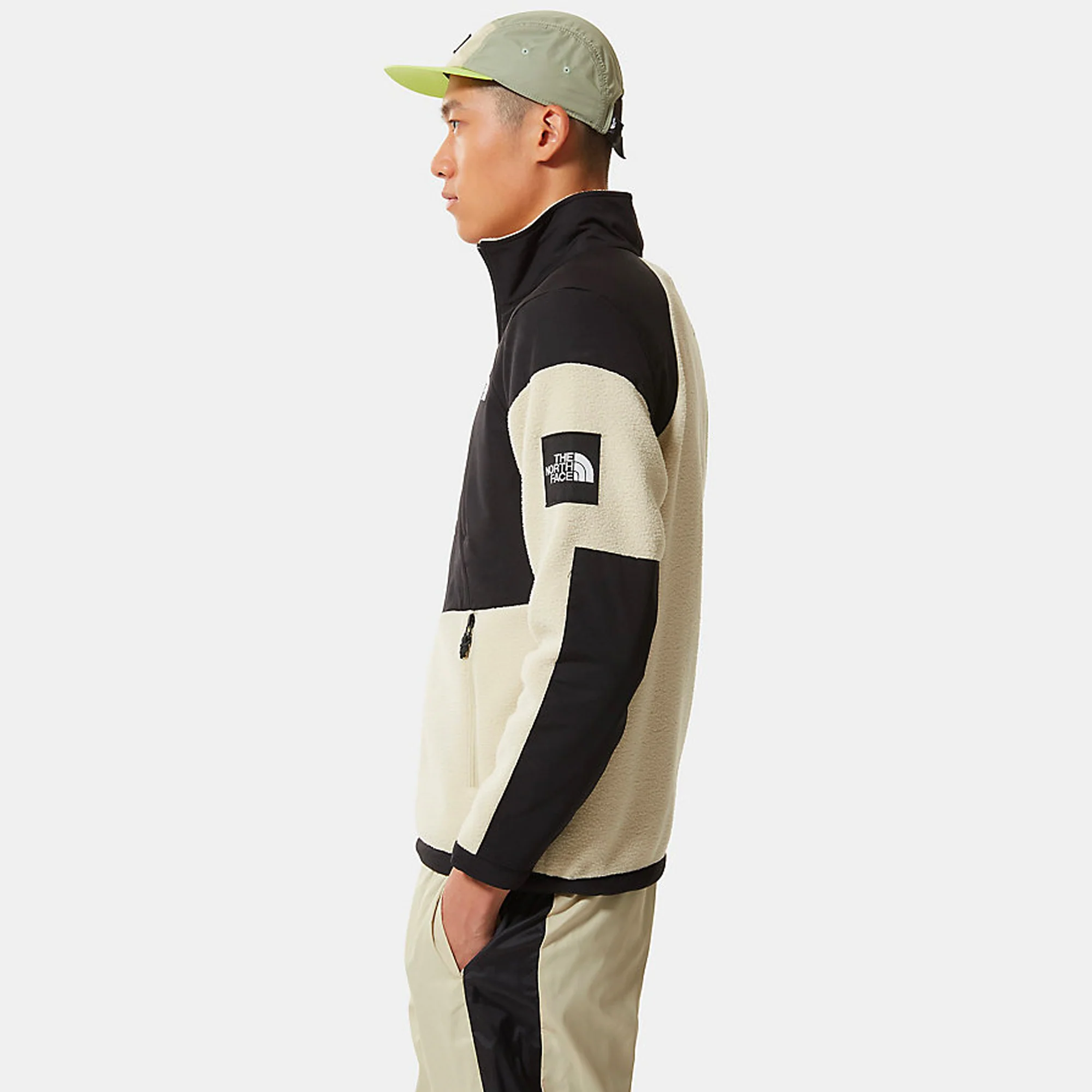 The North Face Mens Phlego Denali Jacket Gravel - Image 4