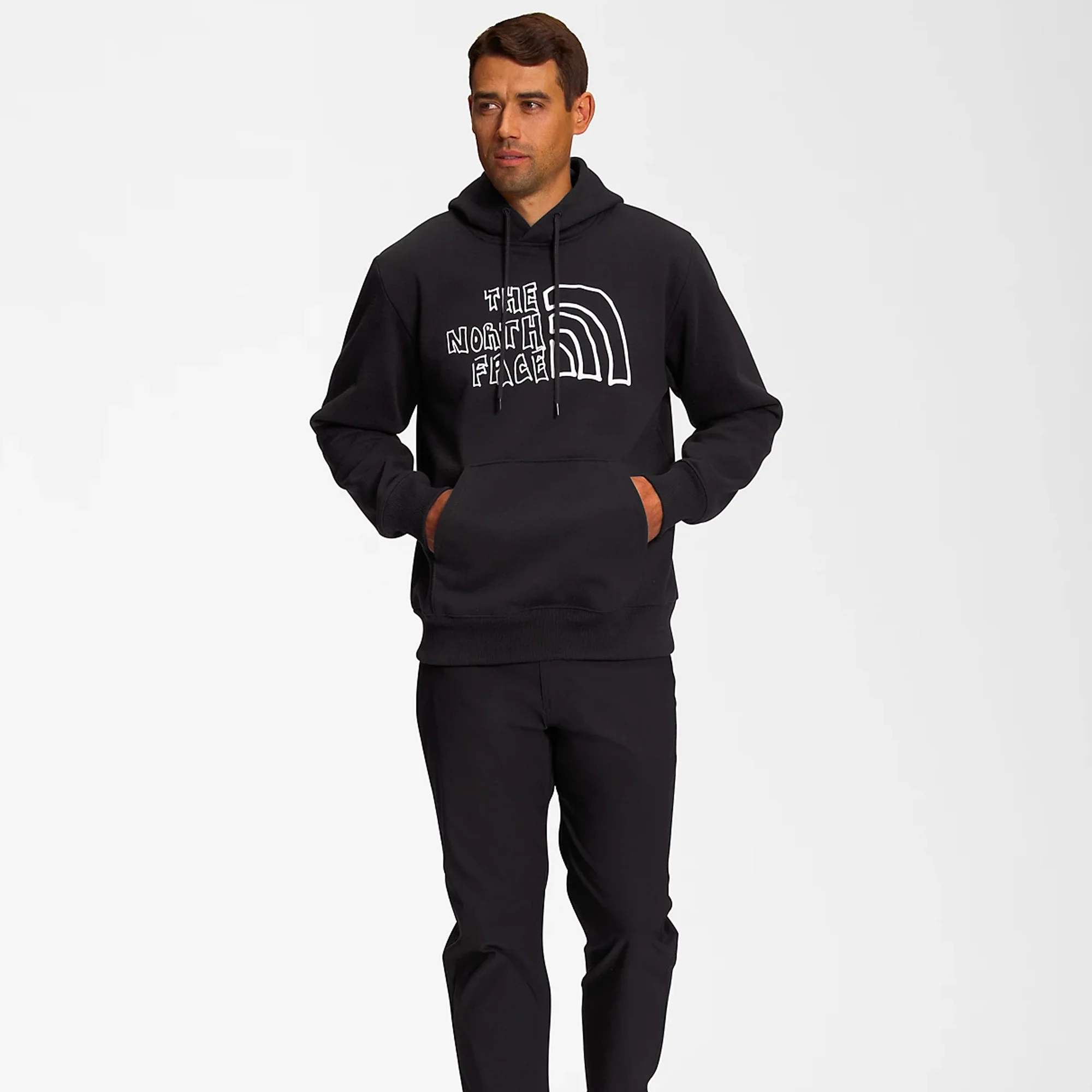The North Face Mens Printed Heavyweight Pullover Hoodie - Image 2