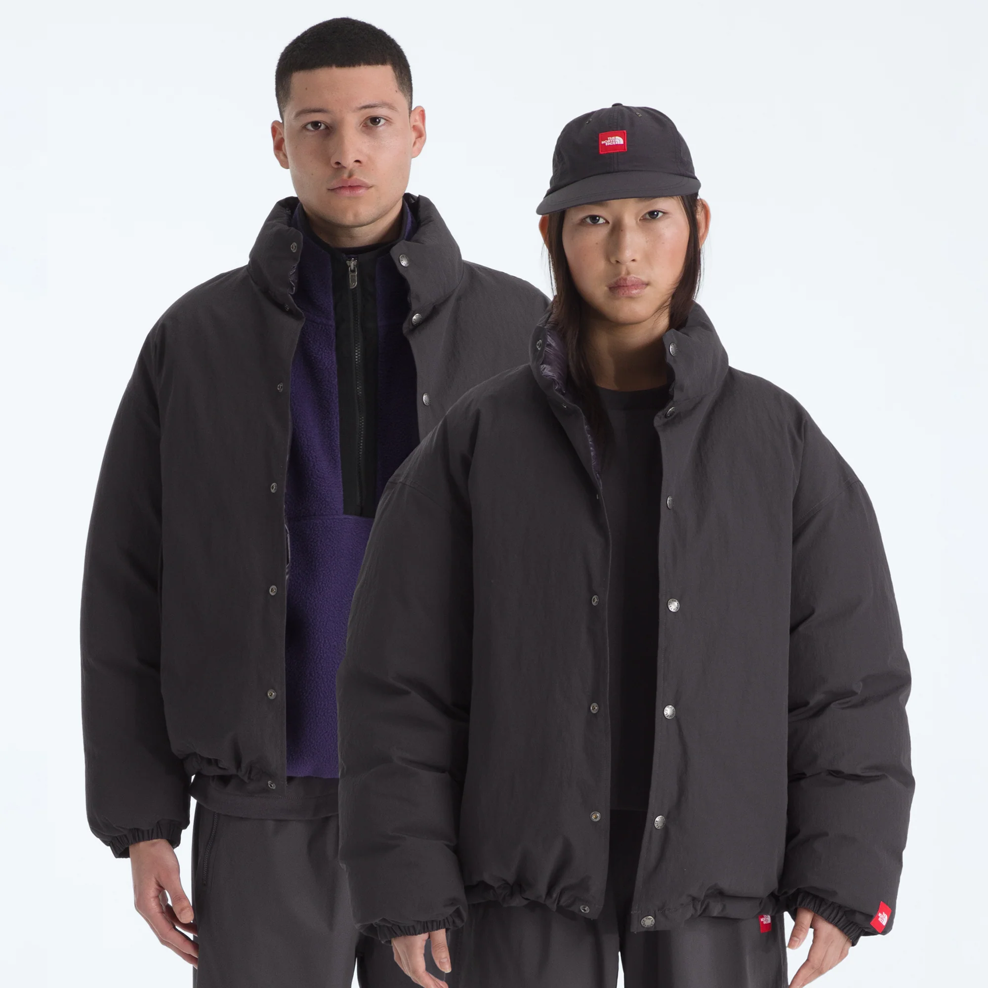 The North Face Mens Red Box Down Jacket - Image 2