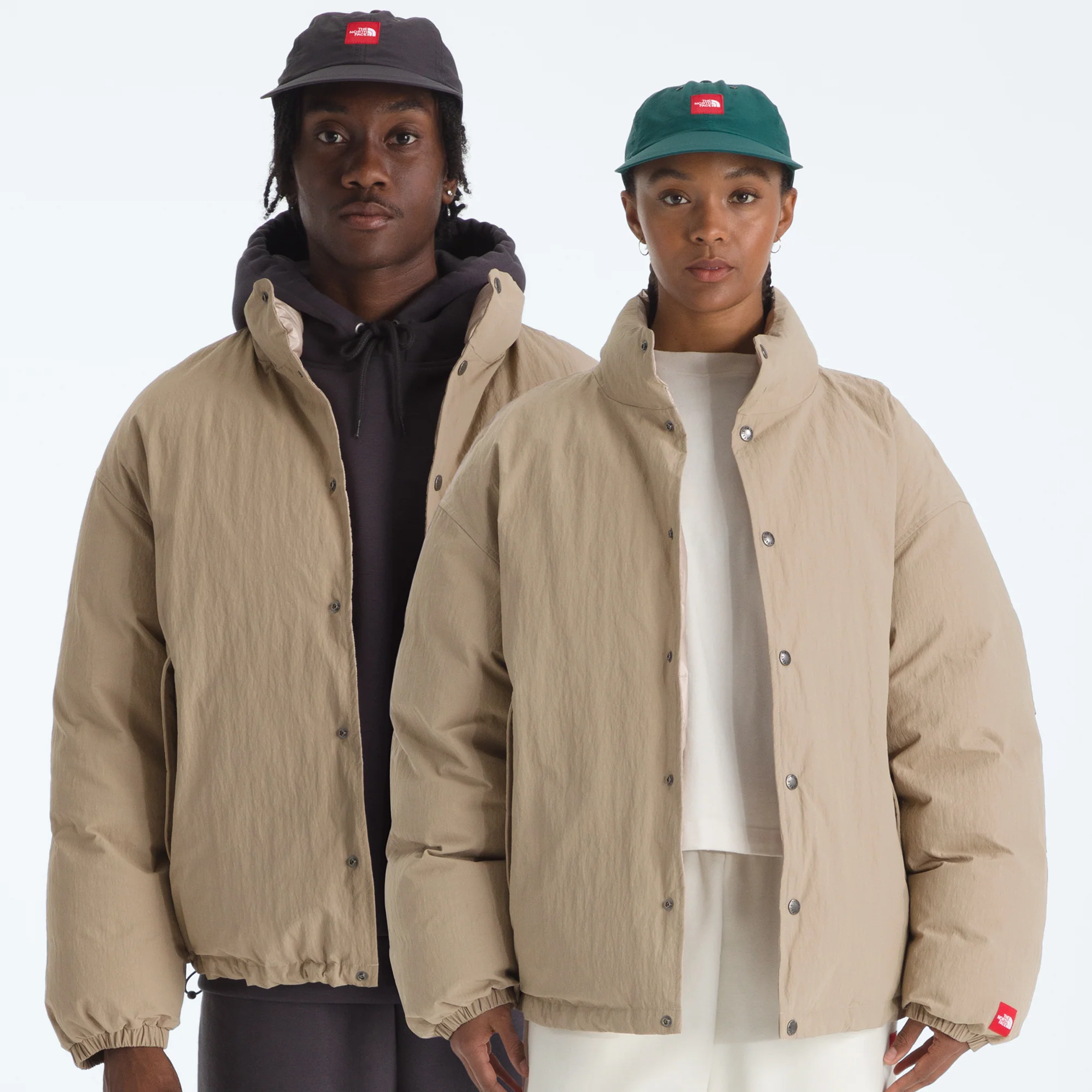 The North Face Mens Red Box Down Jacket - Image 2
