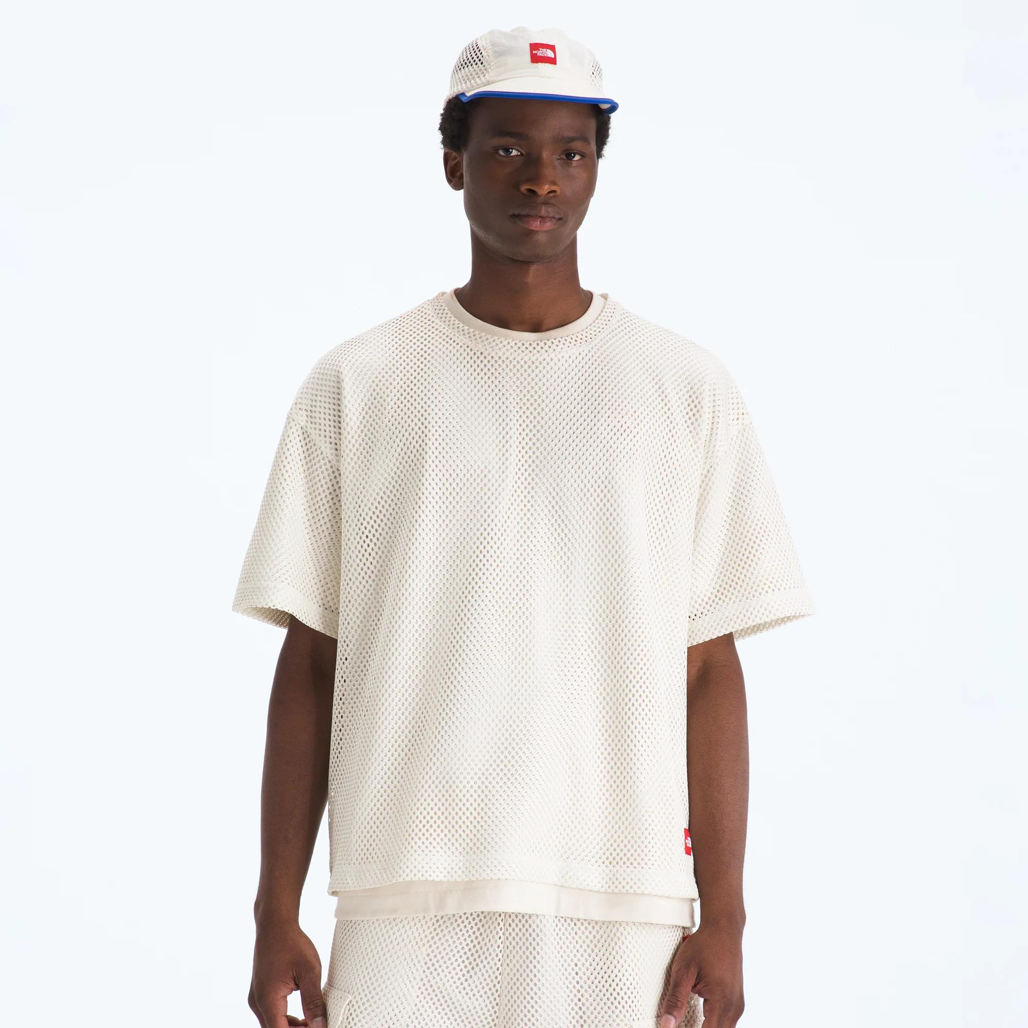 The North Face Mens Red Box Mesh Tee - Image 2