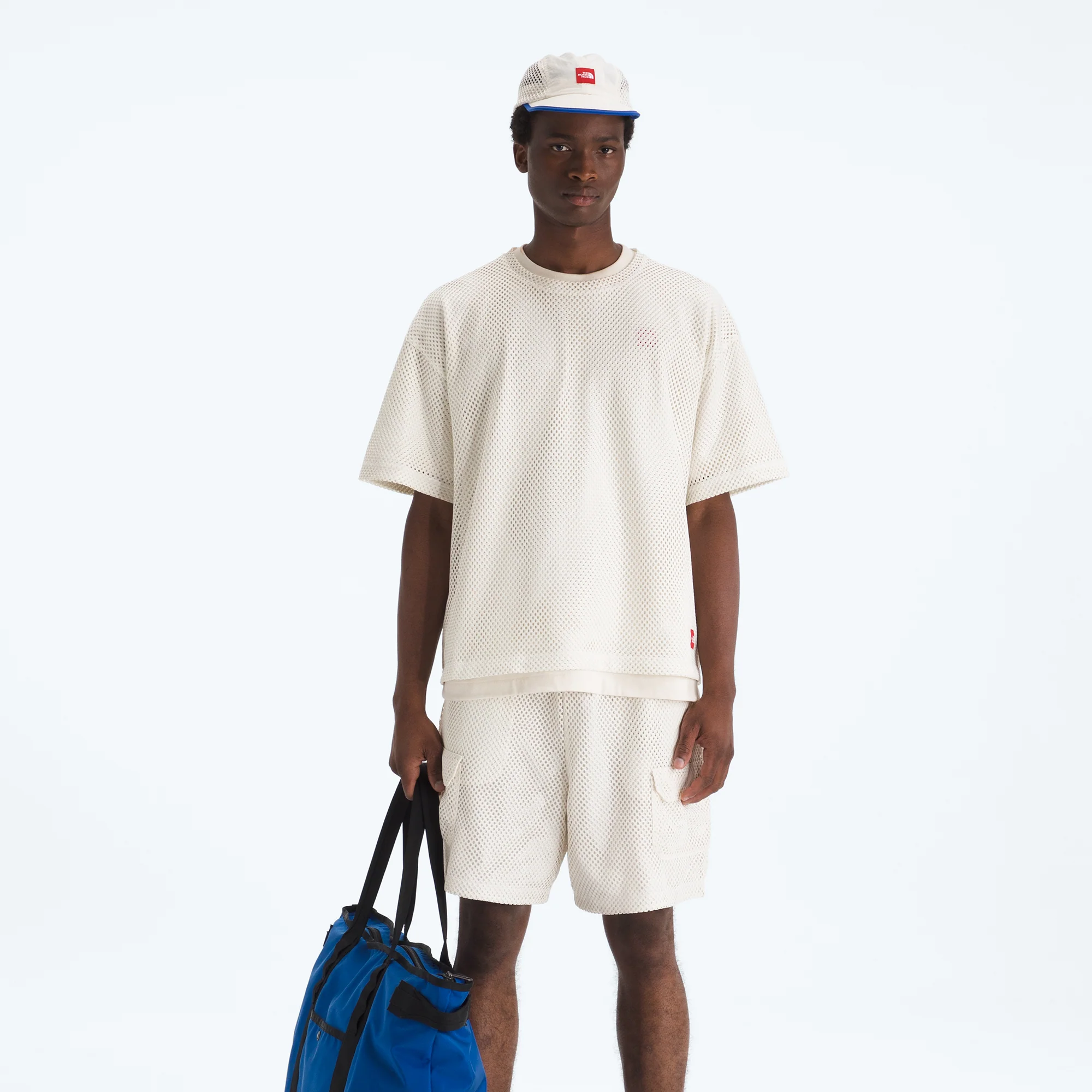 The North Face Mens Red Box Mesh Tee - Image 4