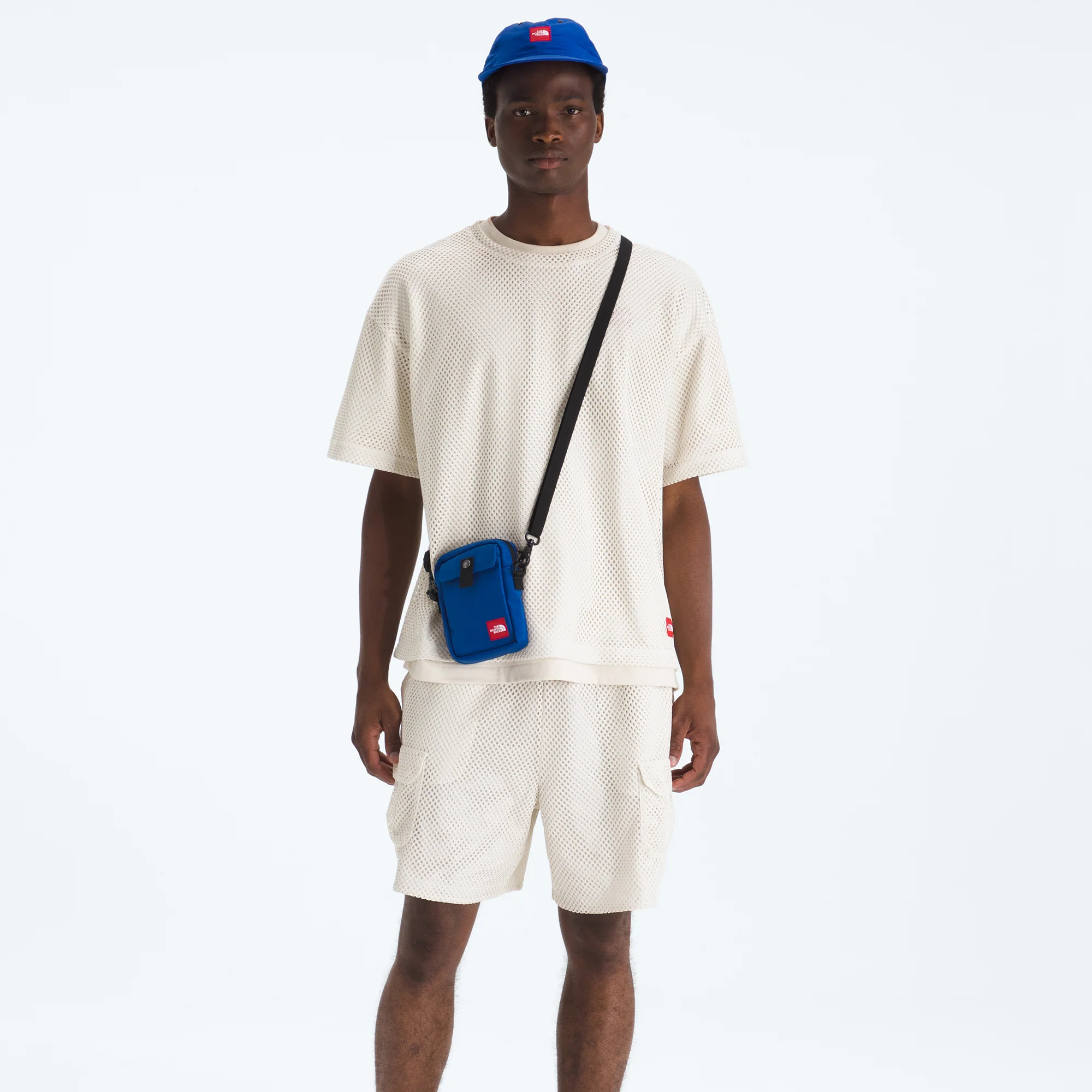 The North Face Mens Red Box Mesh Utility Short - Image 4