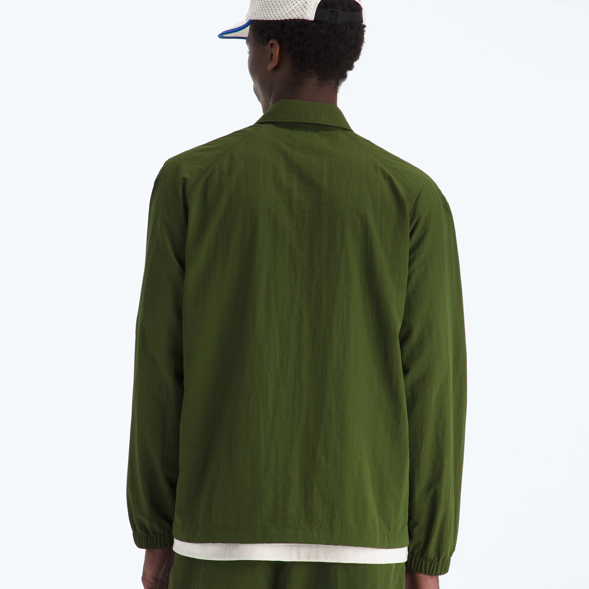 The North Face Mens Red Box Nylon Longsleeve Shirt - Image 3