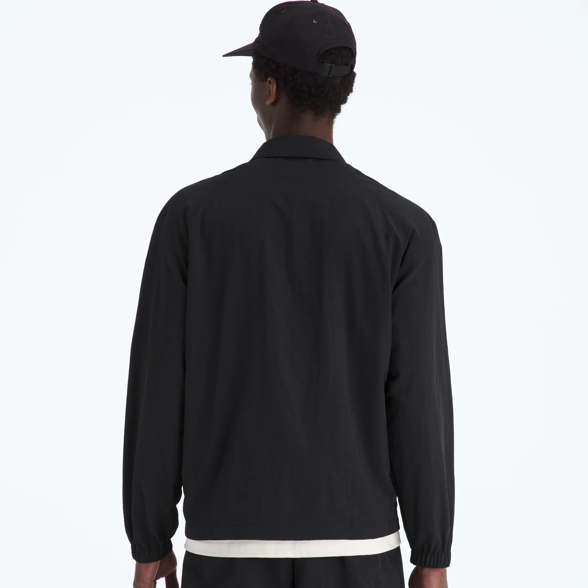 The North Face Mens Red Box Nylon Longsleeve Shirt - Image 3