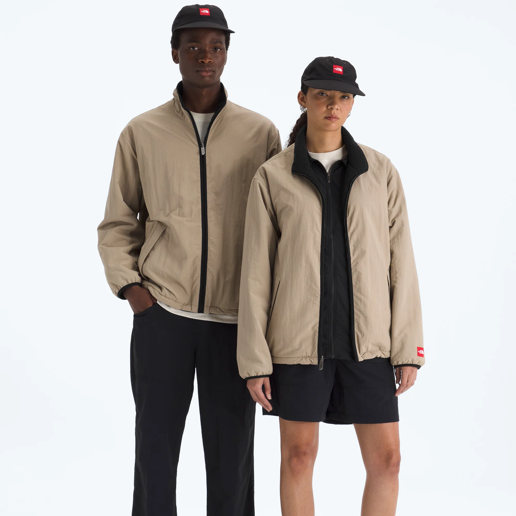 The North Face Mens Red Box Reversible Fleece Jacket - Image 3