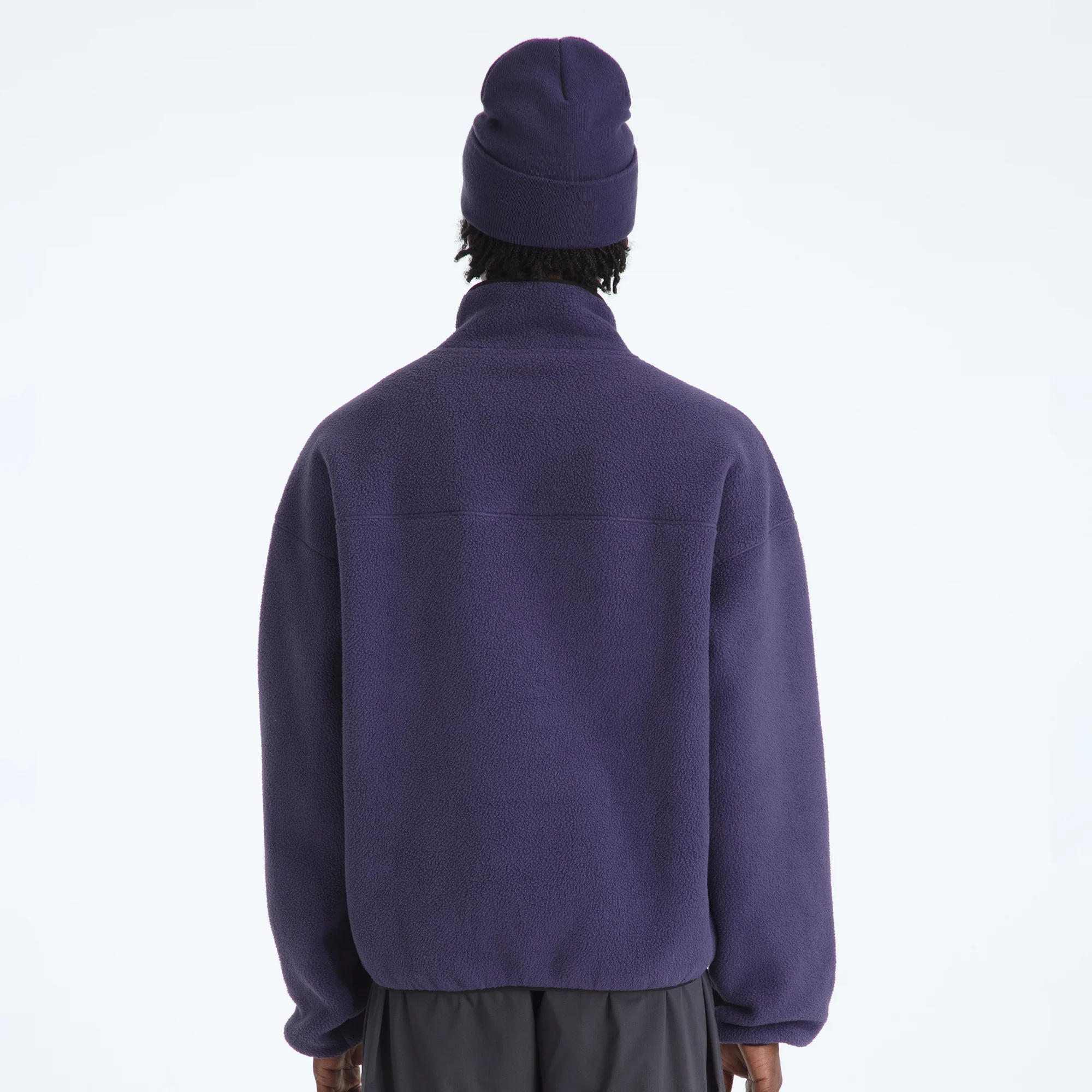 The North Face Mens Red Box Zip Fleece Pullover - Image 3