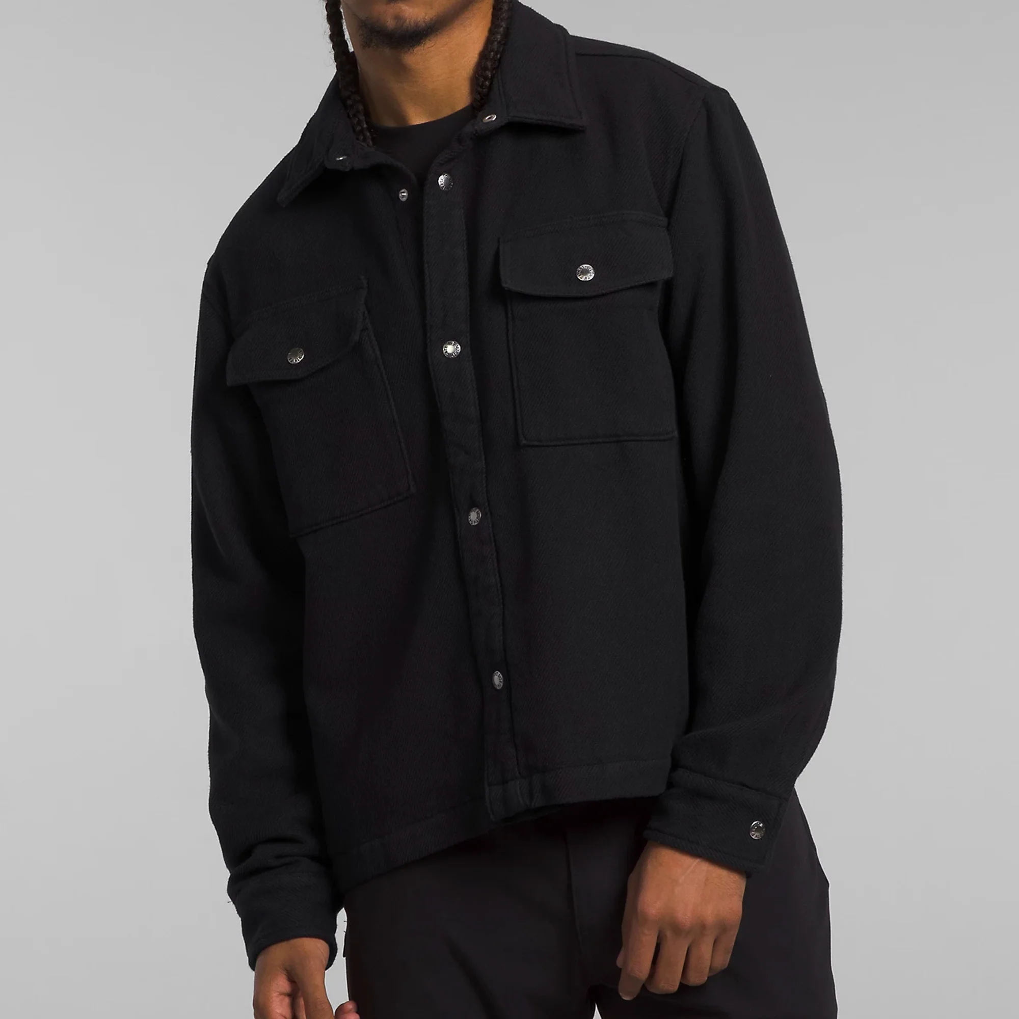 The North Face Mens Valley Twill Utility Shacket - Image 2