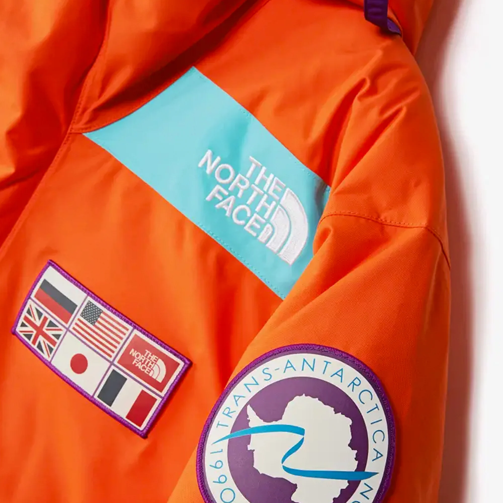 The North Face Mens Tae Exped Parka 'Red Orange' - Image 3