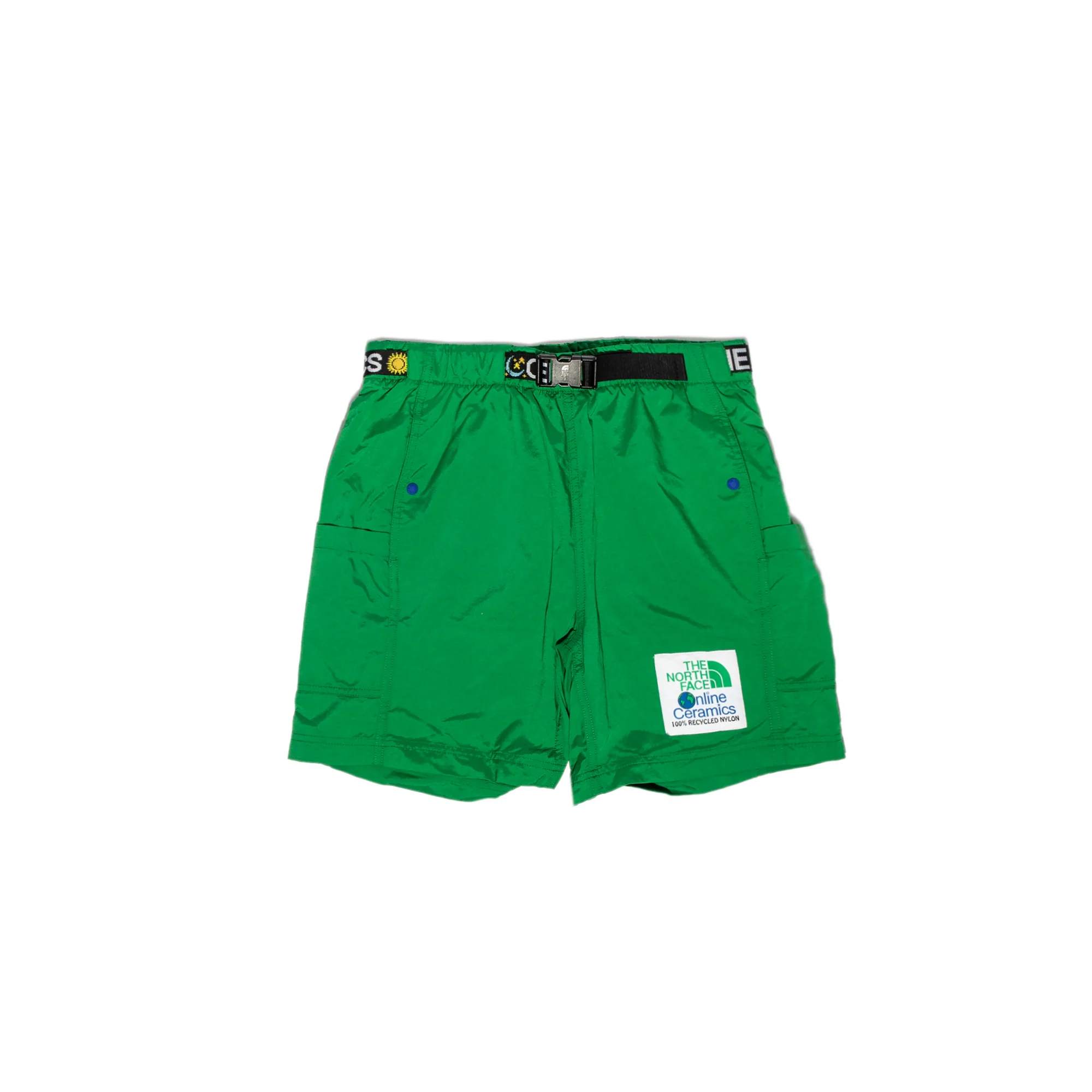 The North Face X Online Ceramics Mens Cargo Shorts Arden Green