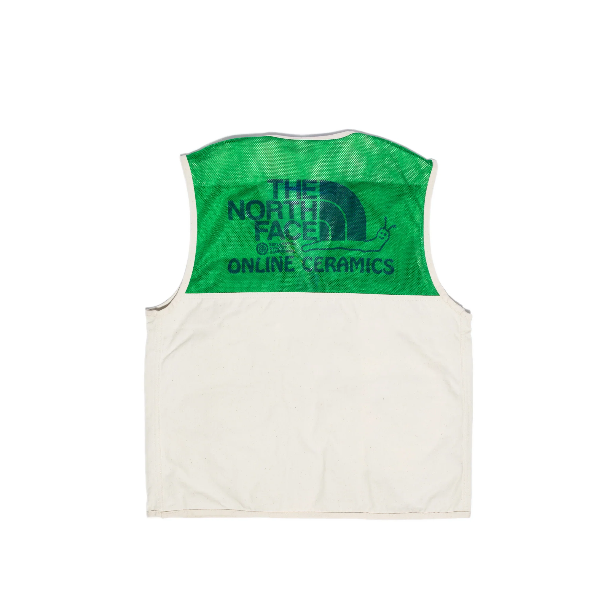 The North Face X Online Ceramics Mens M66 Utility Field Vest Raw Undyed - Image 2