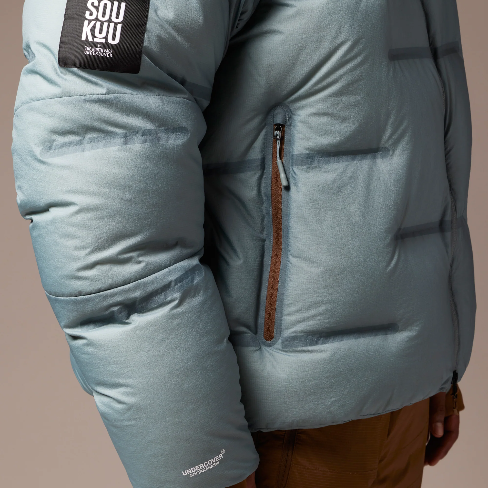 The North Face x Project U Mens Cloud Down Nupste Jacket - Image 2