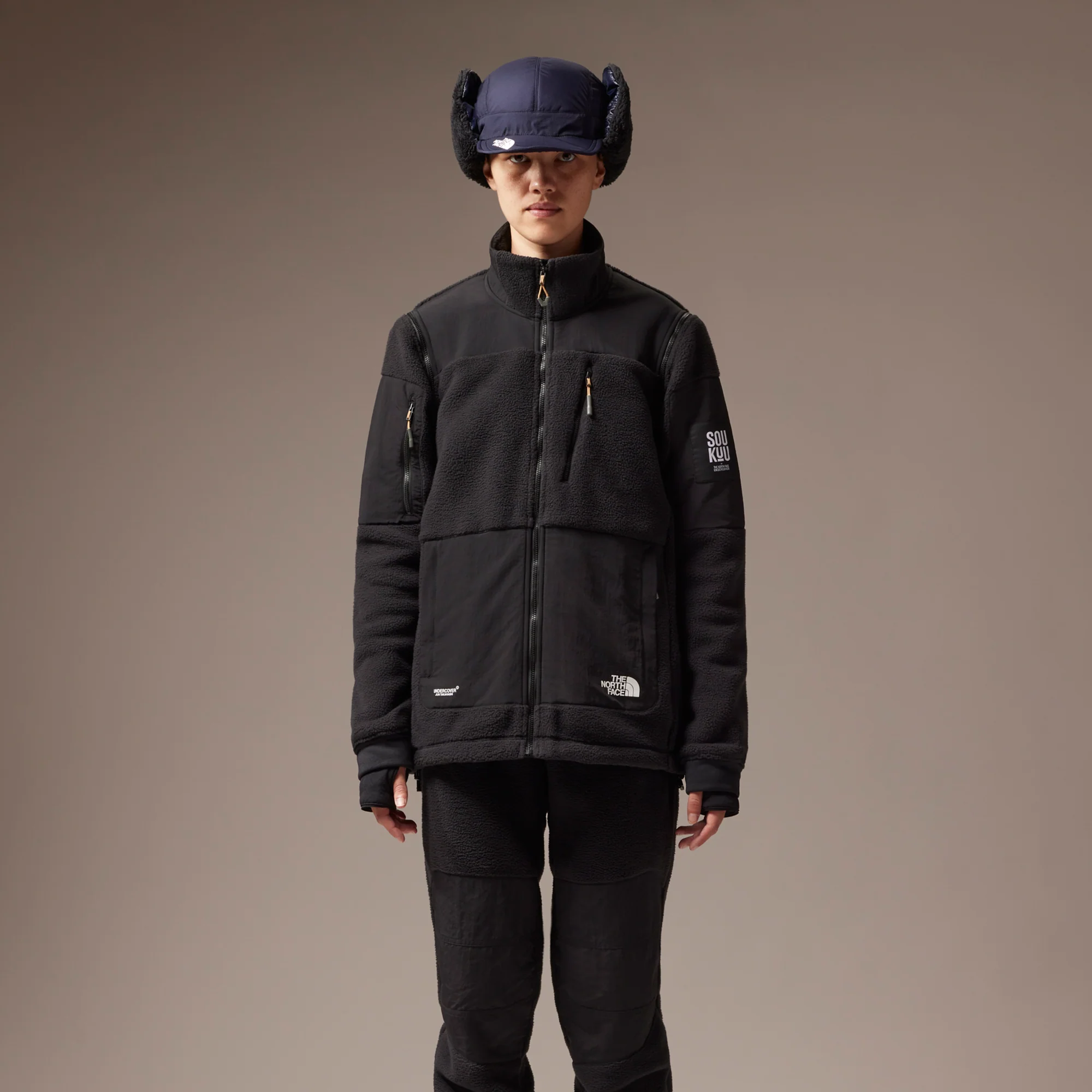 The North Face x Project U Mens Zip-Off Fleece Jacket - Image 2
