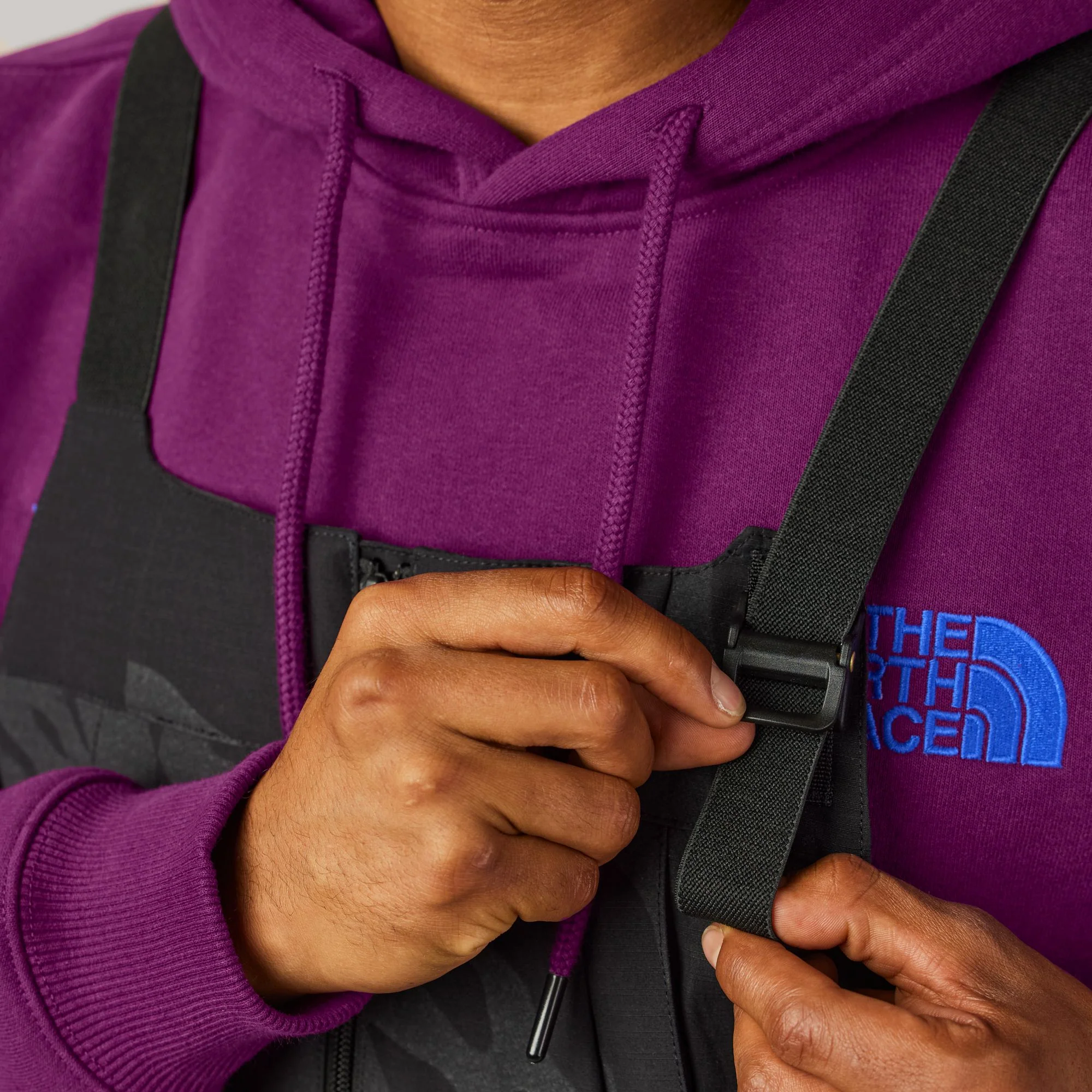 The North Face XX Kaws Freeride Bib 'Black Dragline Print' - Image 4