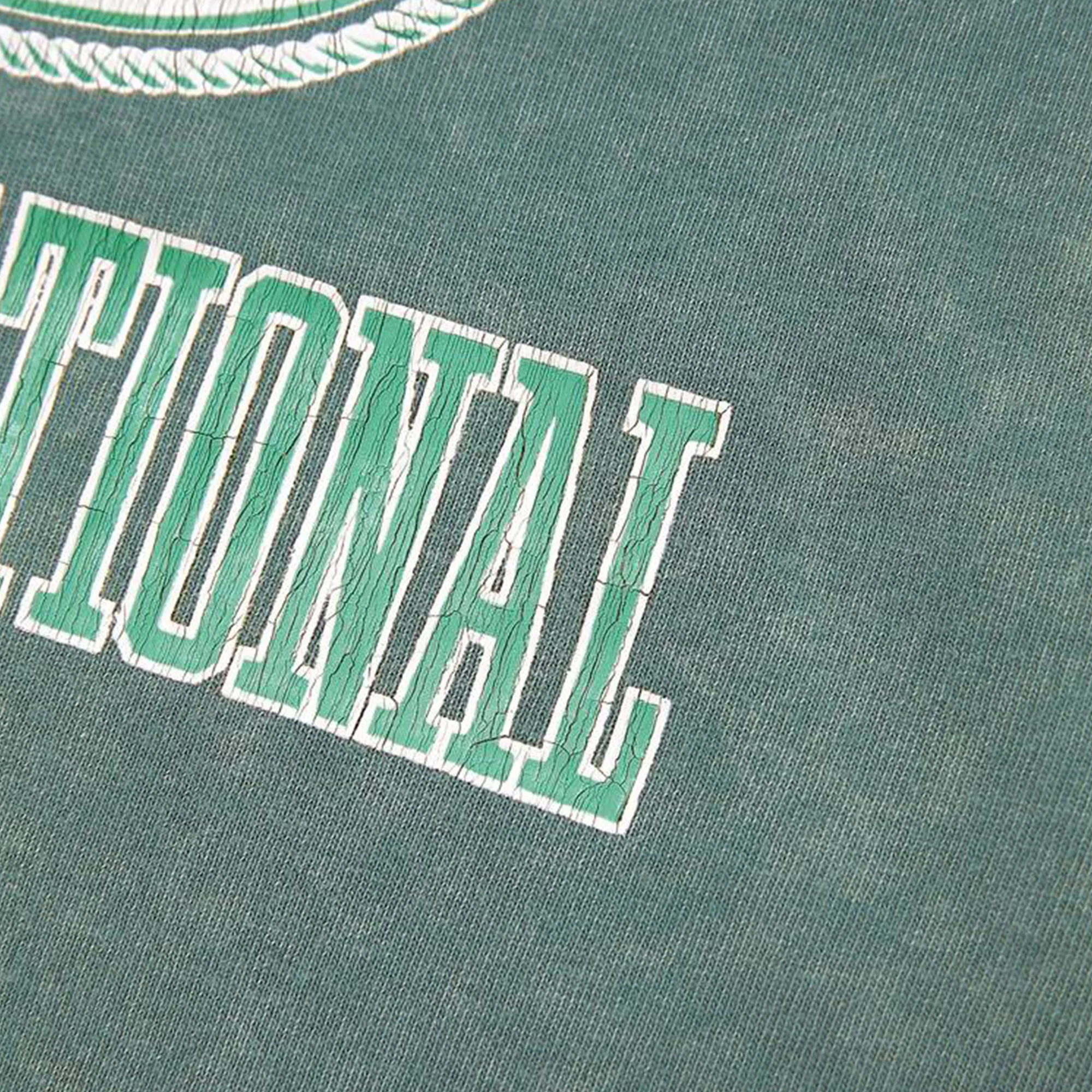 Thisisneverthat Mens Acid Washed Tee 'Dark Teal' - Image 4
