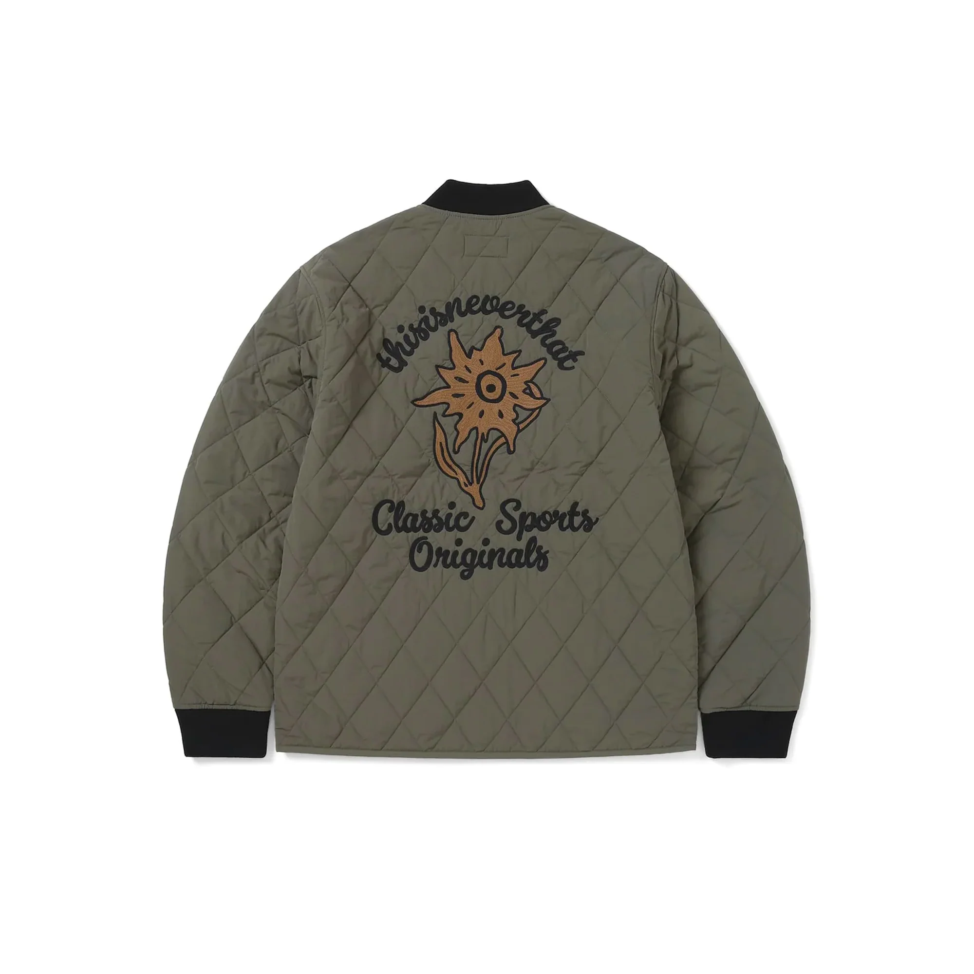 Thisisneverthat Mens Edelweiss Quilted Jacket - Image 2