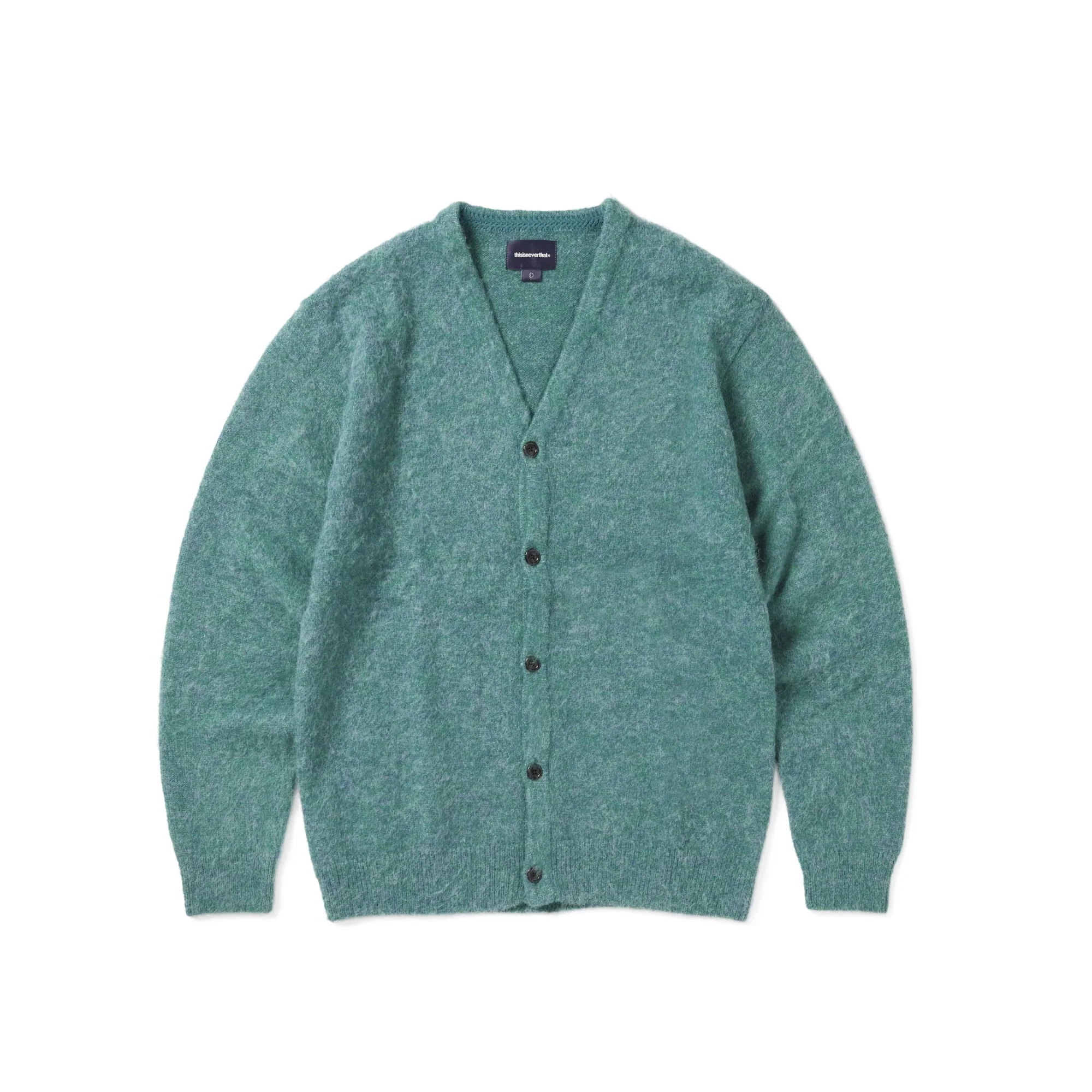 Thisisneverthat Mens Hairy Knit Cardigan