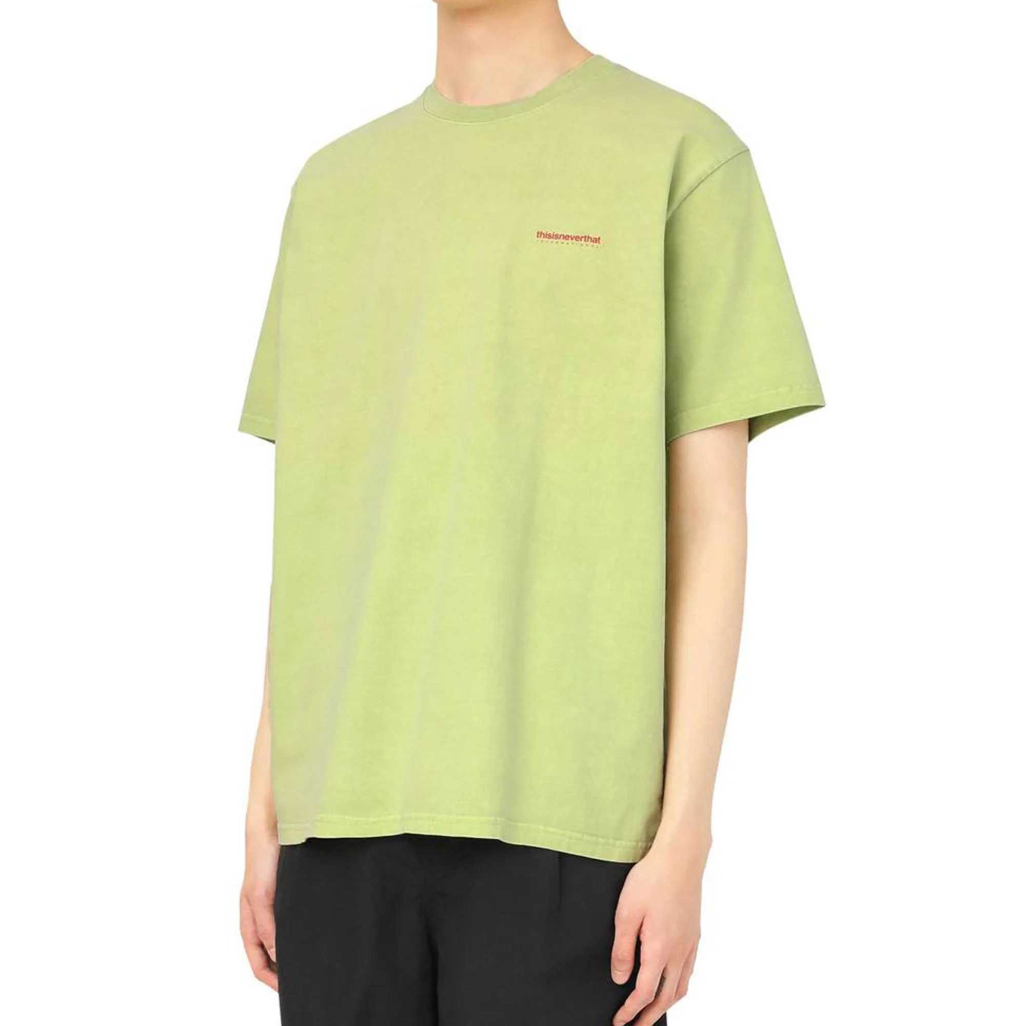 Thisisneverthat INTL. Logo Tee 'Pistachio' - Image 2