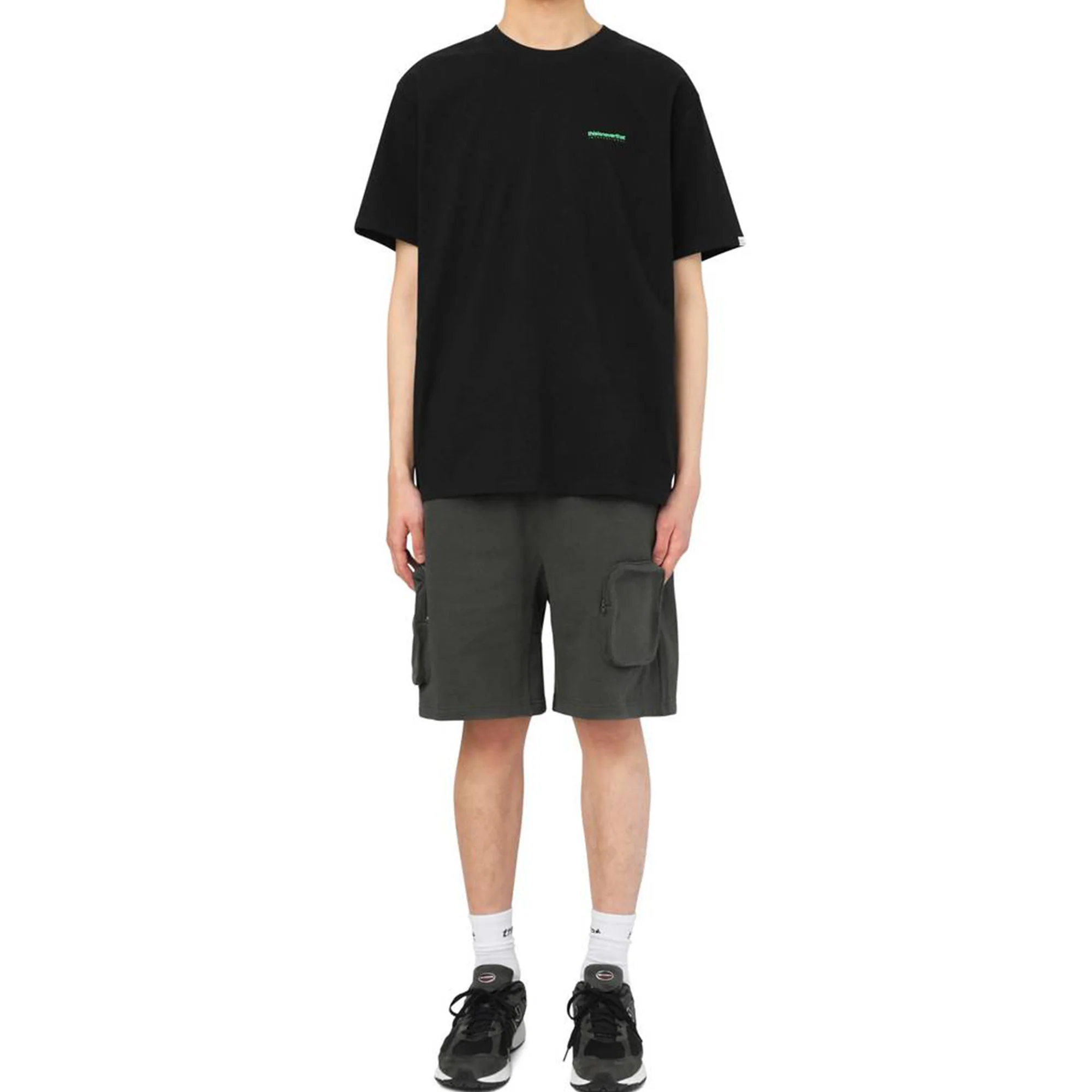 Thisisneverthat Mens INTL. Logo Tee 'Black' - Image 2
