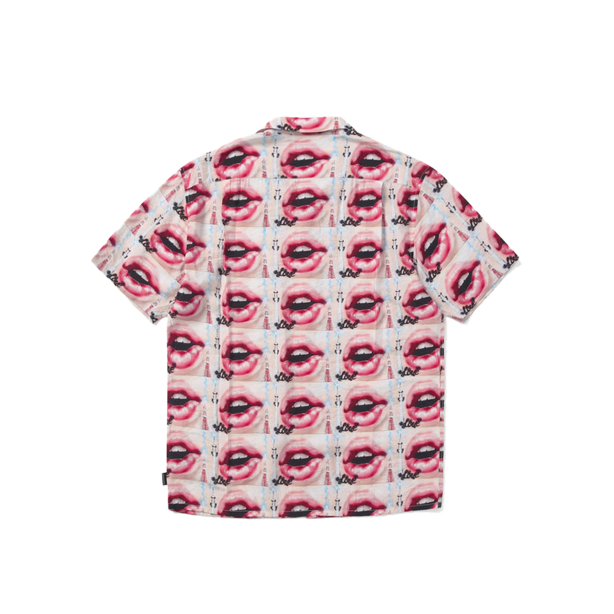 Thisisneverthat Mens Lips Rayon SS Shirt - Image 4