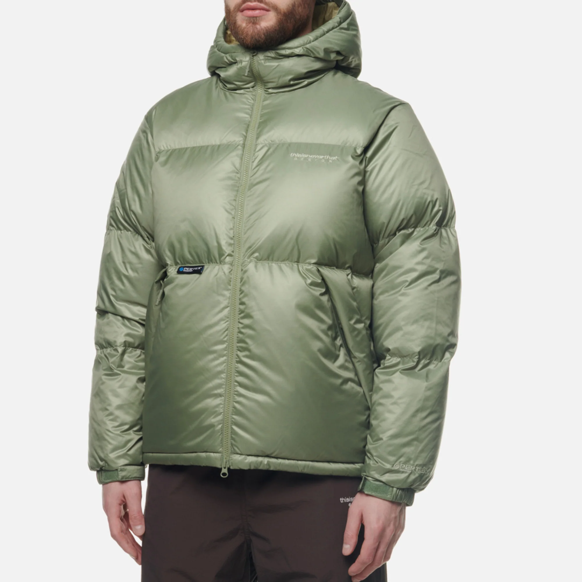 Thisisneverthat Mens Pertex Recycled Down Jacket - Image 2