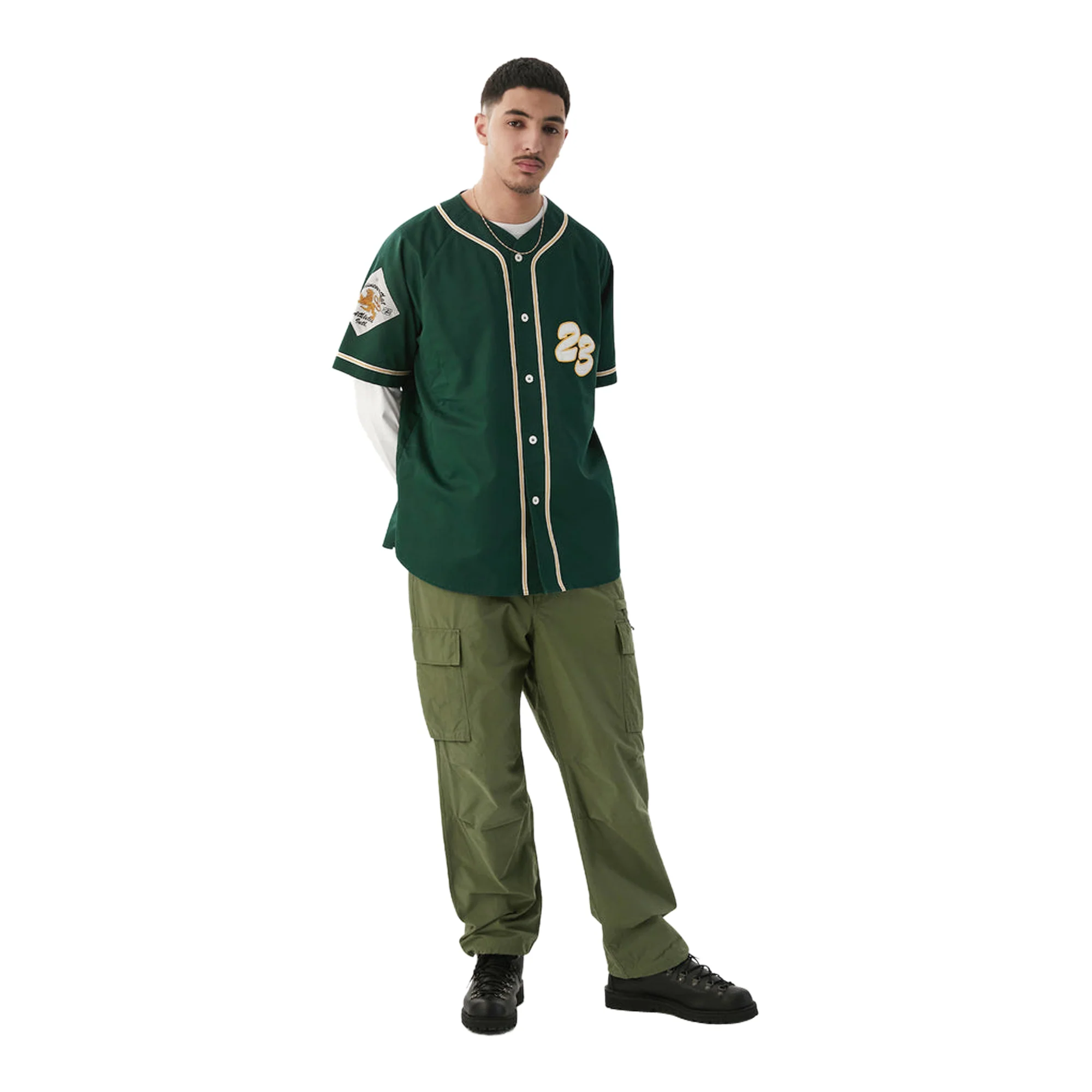 Thisisneverthat Mens Script Baseball Jersey - Image 3