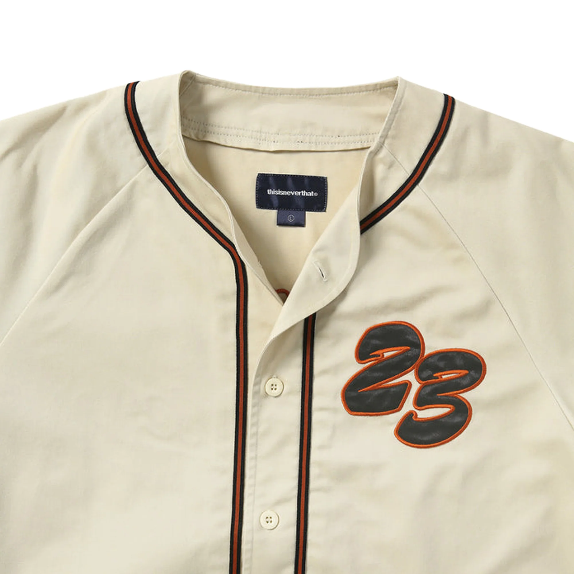 Thisisneverthat Mens Script Baseball Jersey - Image 3