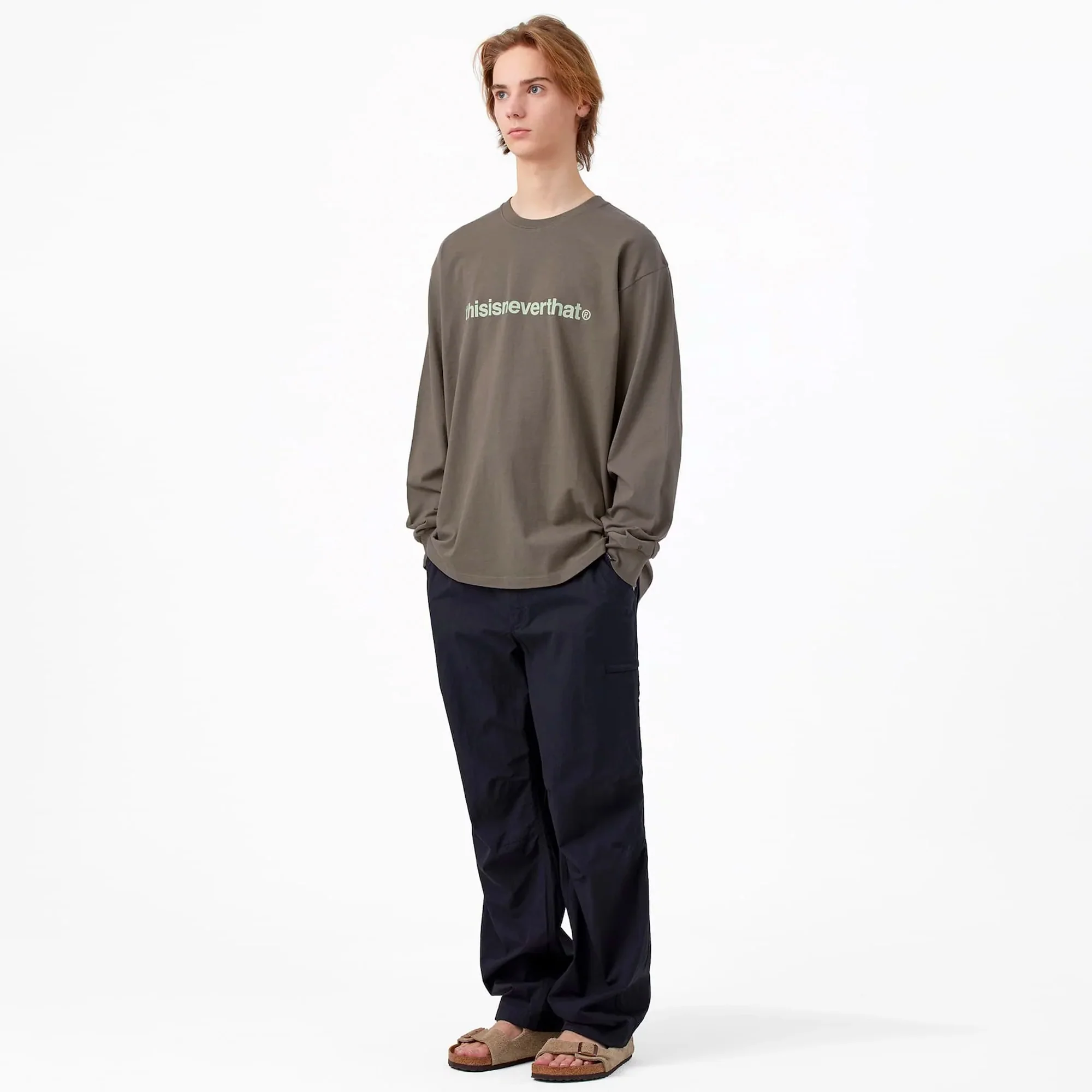 thisisneverthat Mens T-Logo LS Tee - Image 4