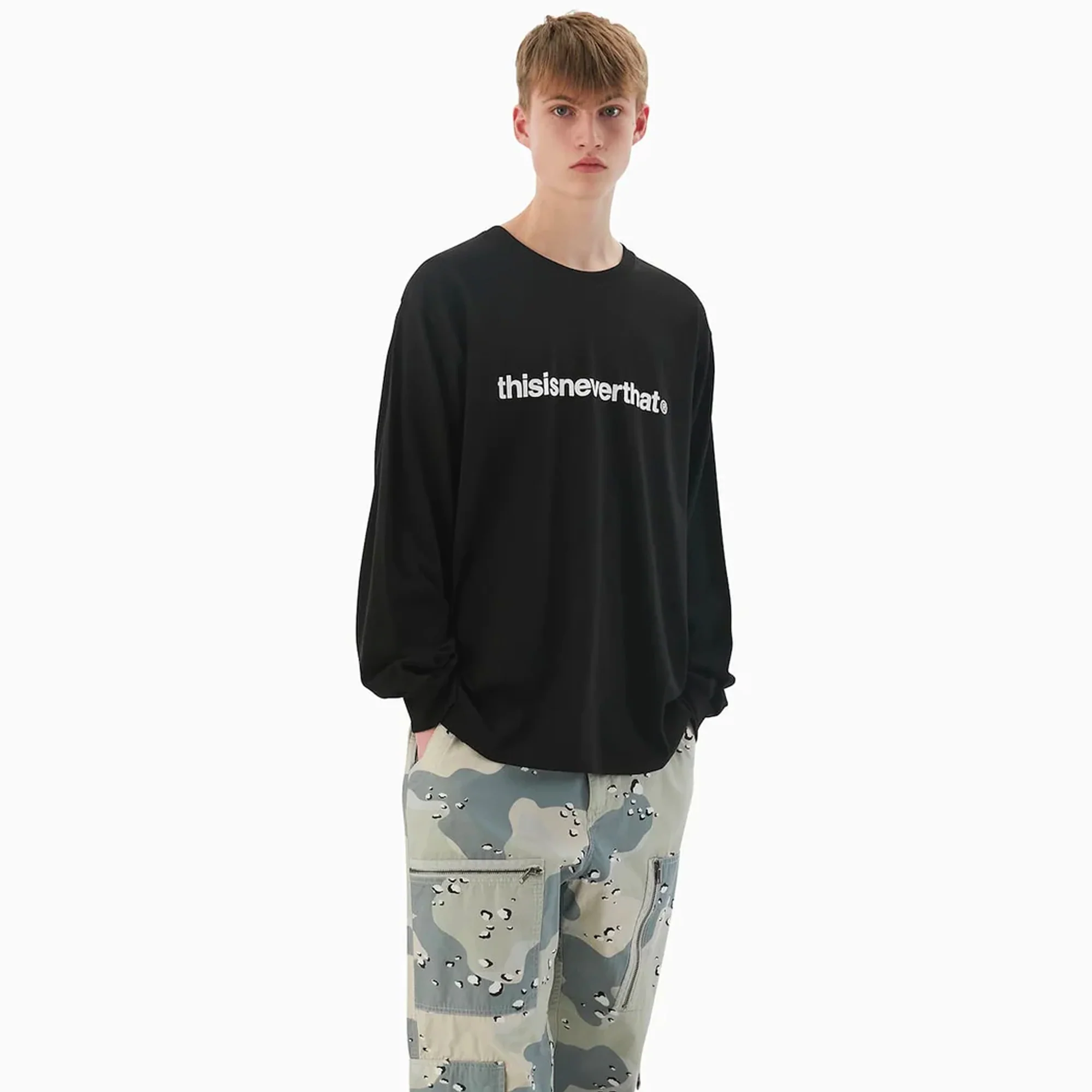 Thisisneverthat Mens T-Logo LS Tee - Image 2
