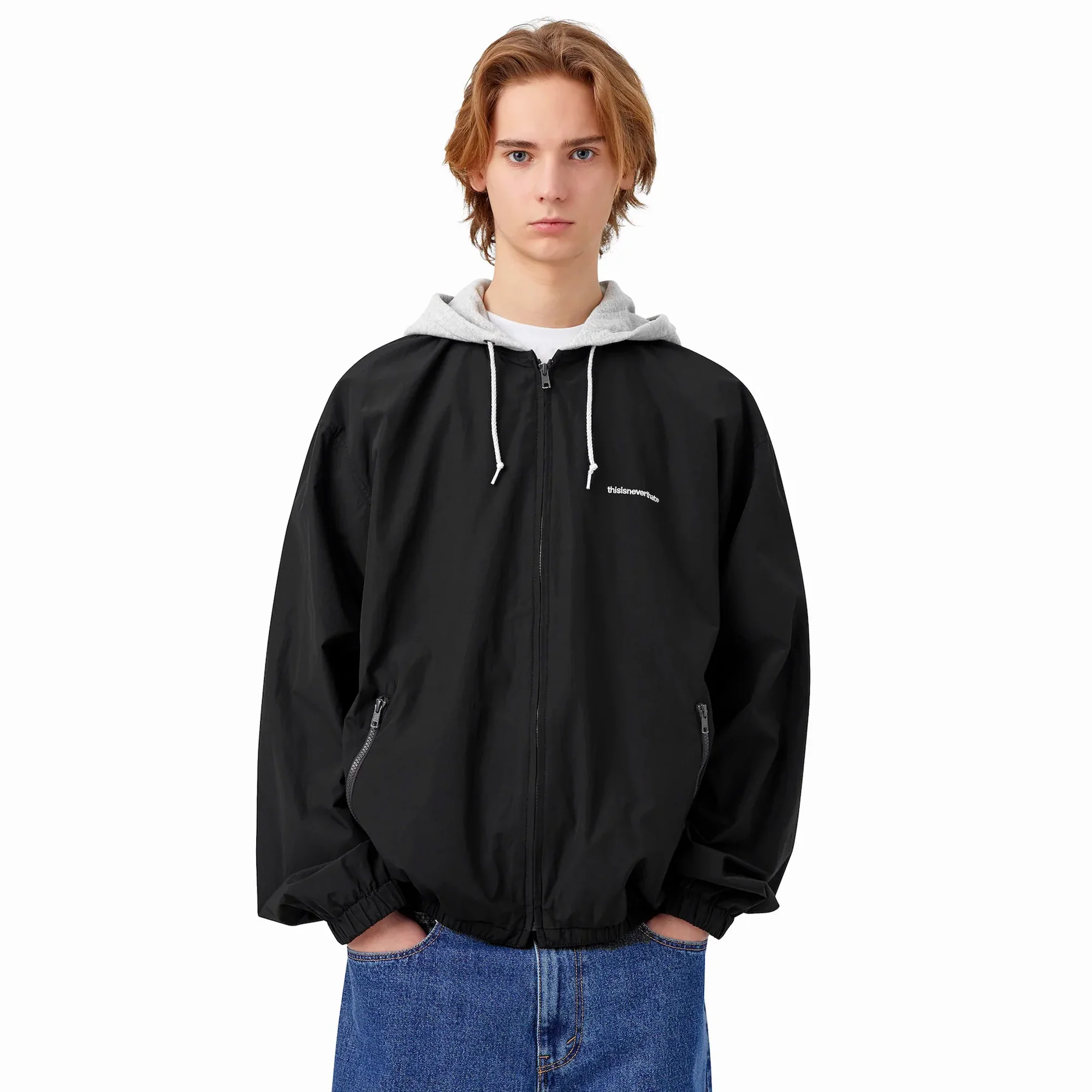 thisisneverthat Mens T-Logo Sweat Lining Jacket - Image 3