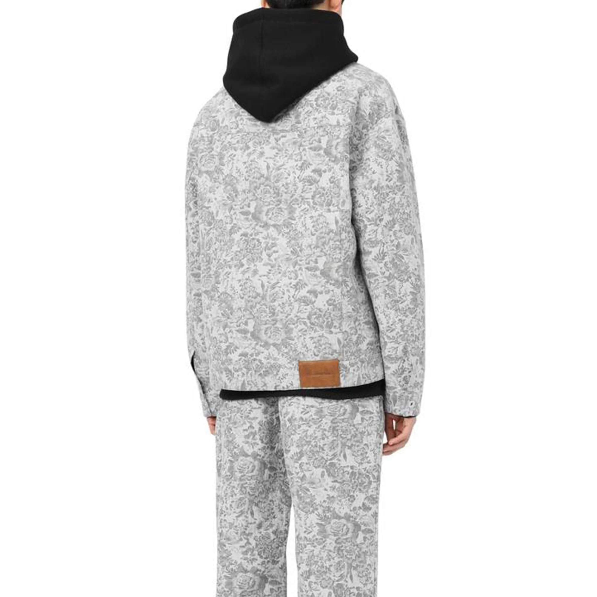 Thisisneverthat Mens Trucker Jacket 'Grey' - Image 3