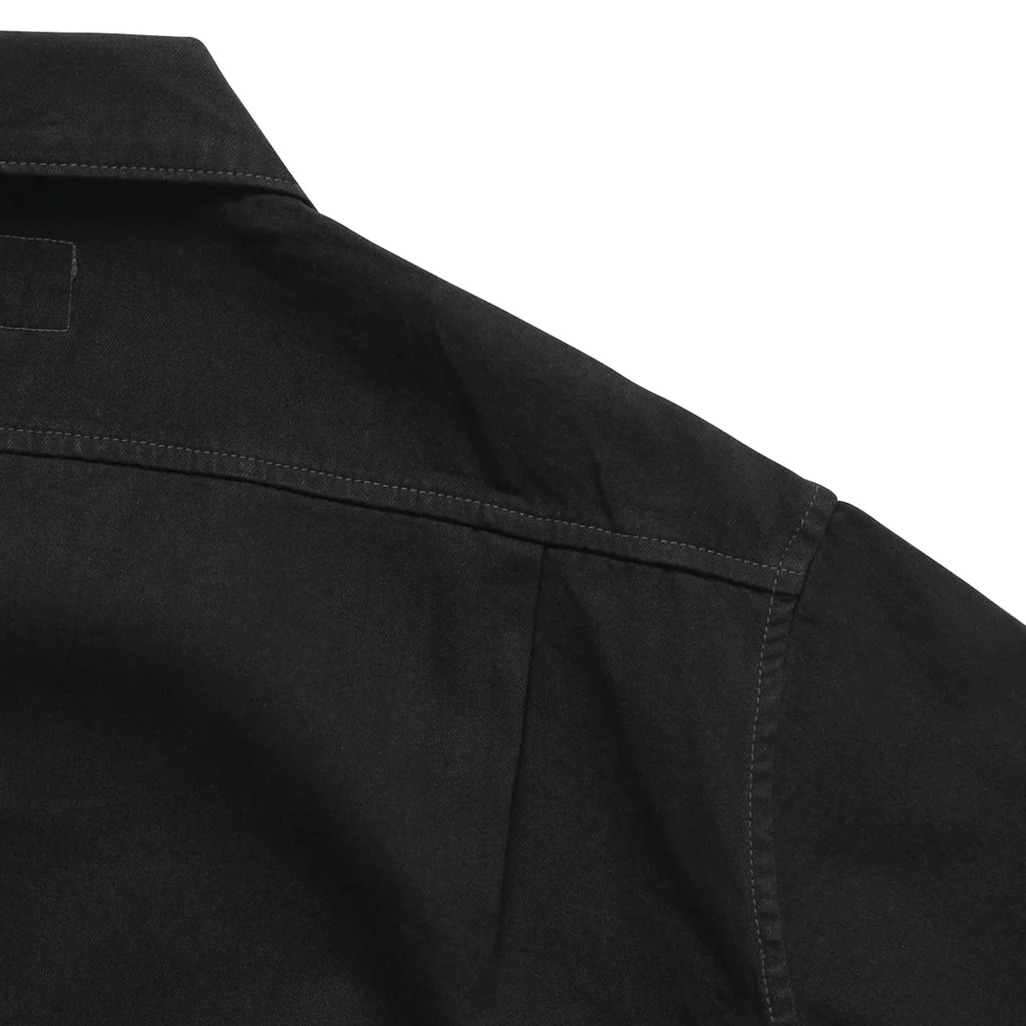 Thisisneverthat Mens Washed Denim Zip Shirt - Image 3