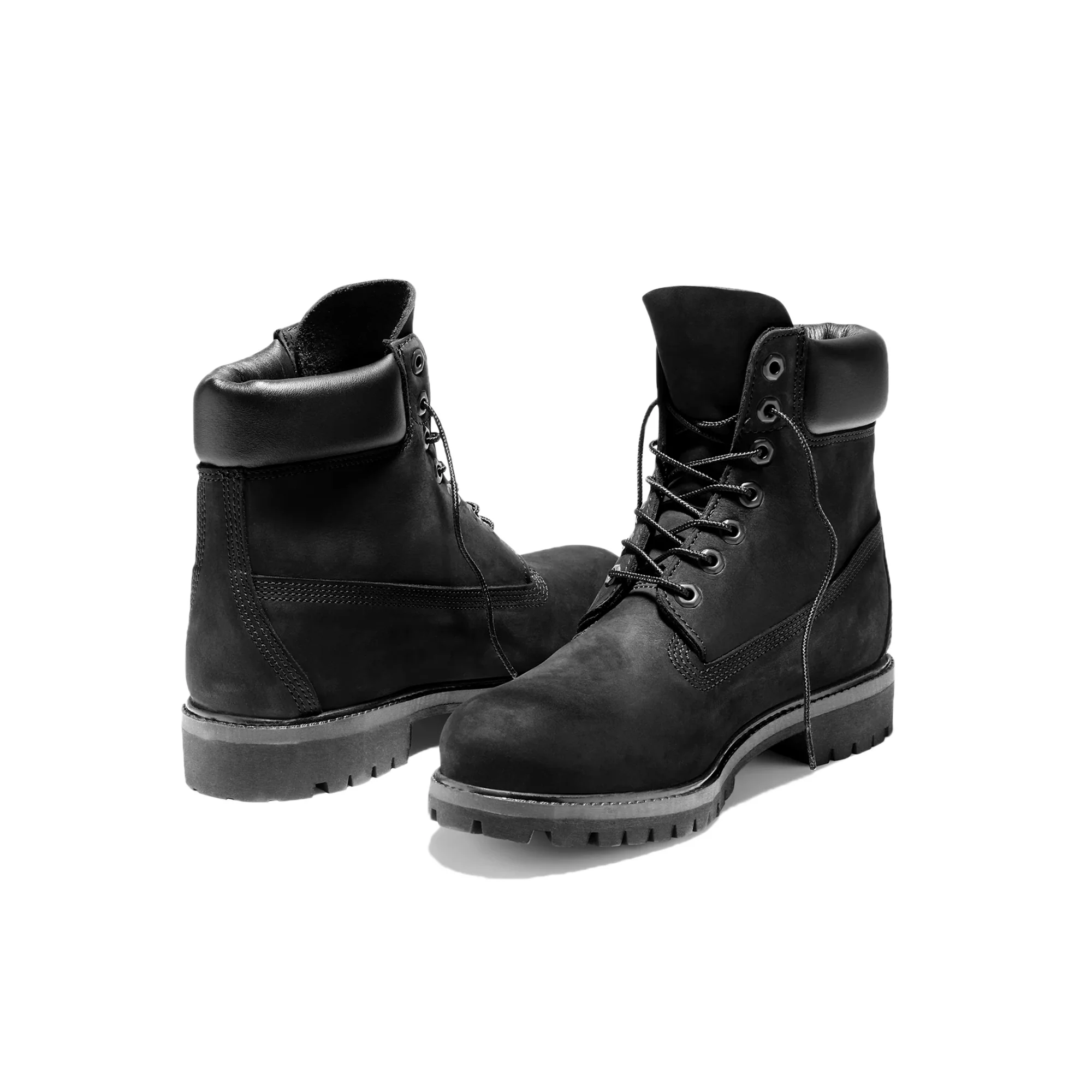 Timberland Mens Premium 6" Black Boots - Image 3