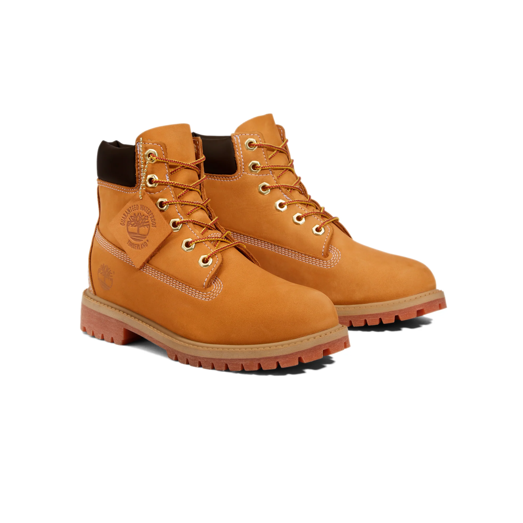 Timberland Kids Premium 6 Inch Lace Up Boots - Image 2