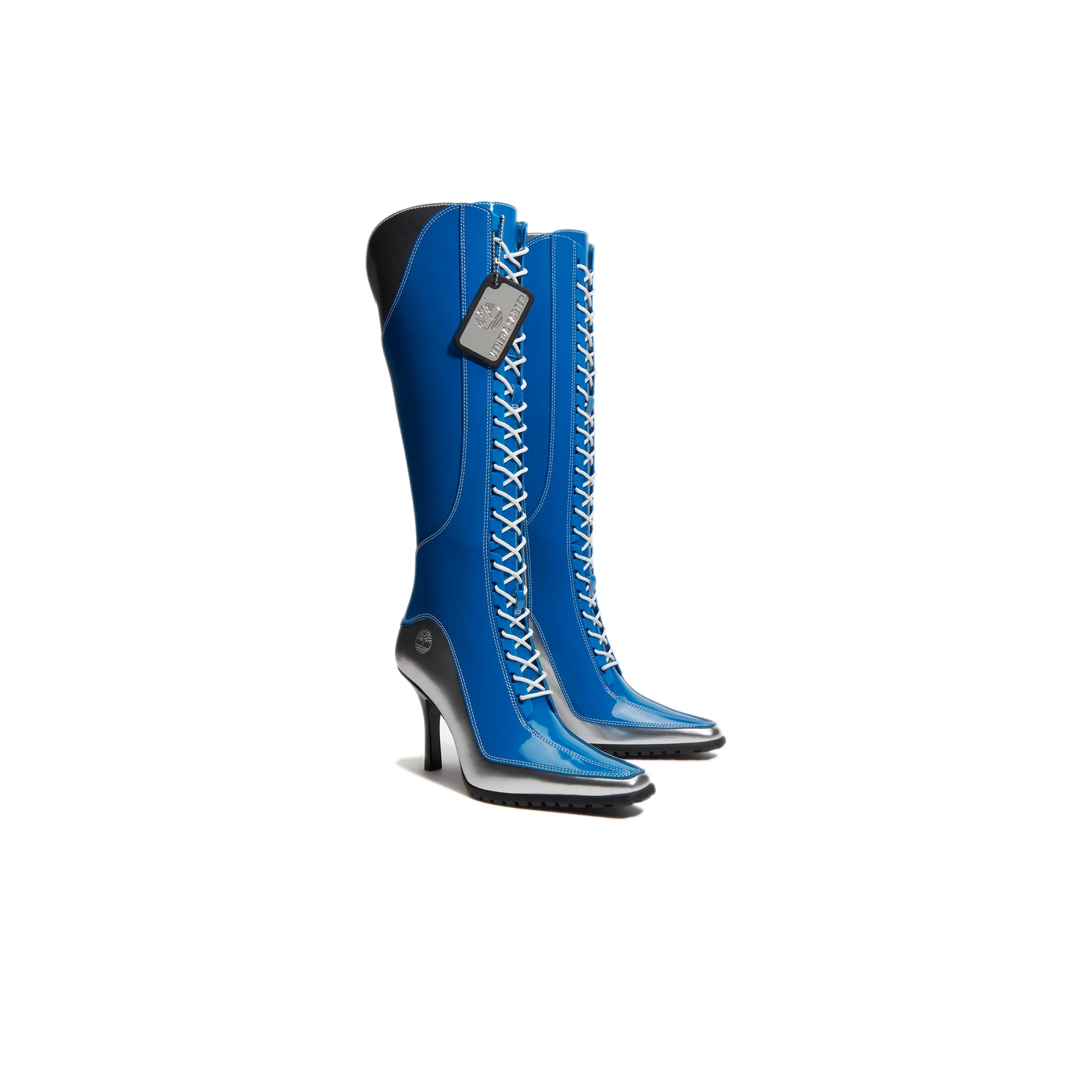 Timberland x Veneda Carter Womens 14 Inch Lace Up Zip Boot - Image 2