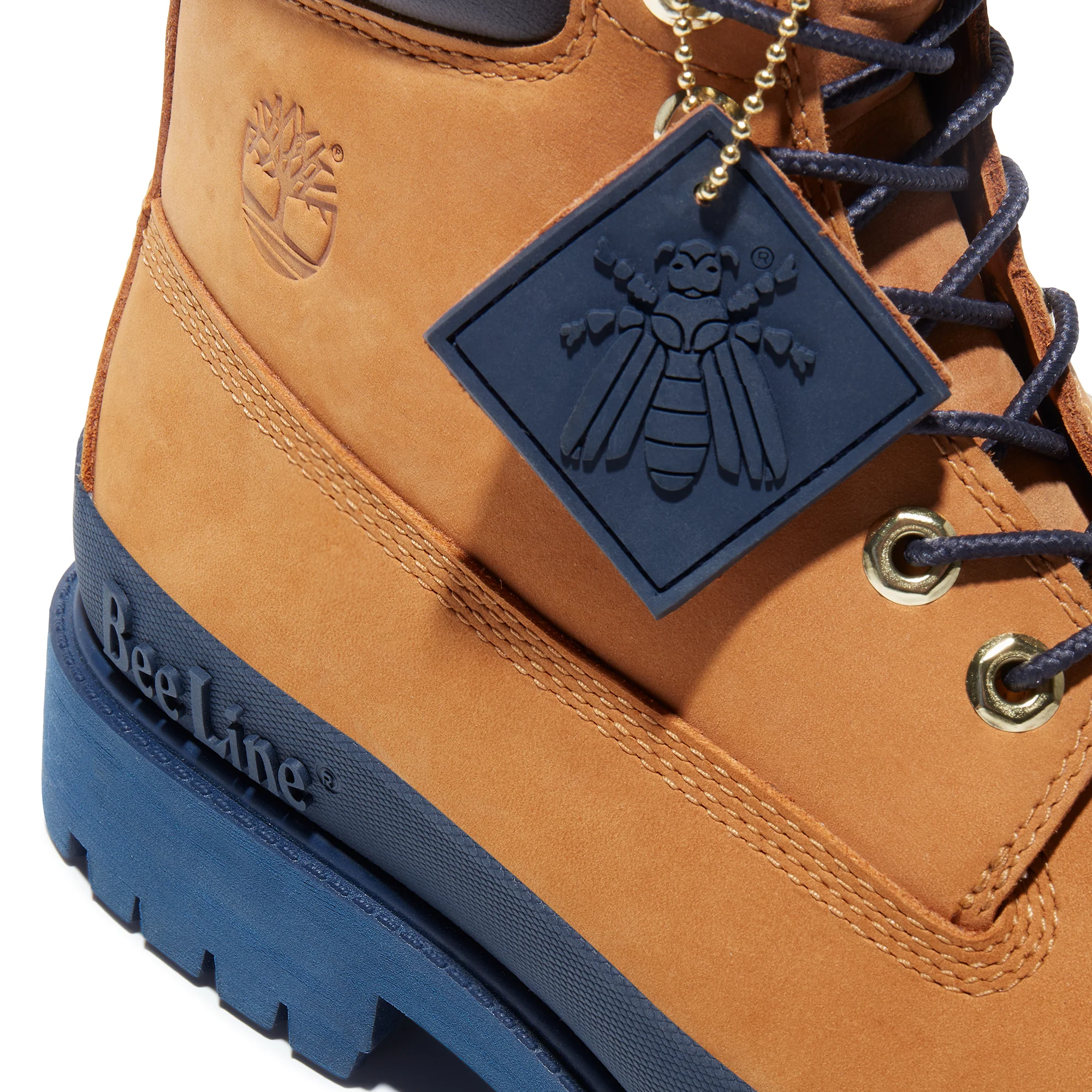 Timberland Men 6" Premium Rubbertoe WP Wheat Boots - Image 3