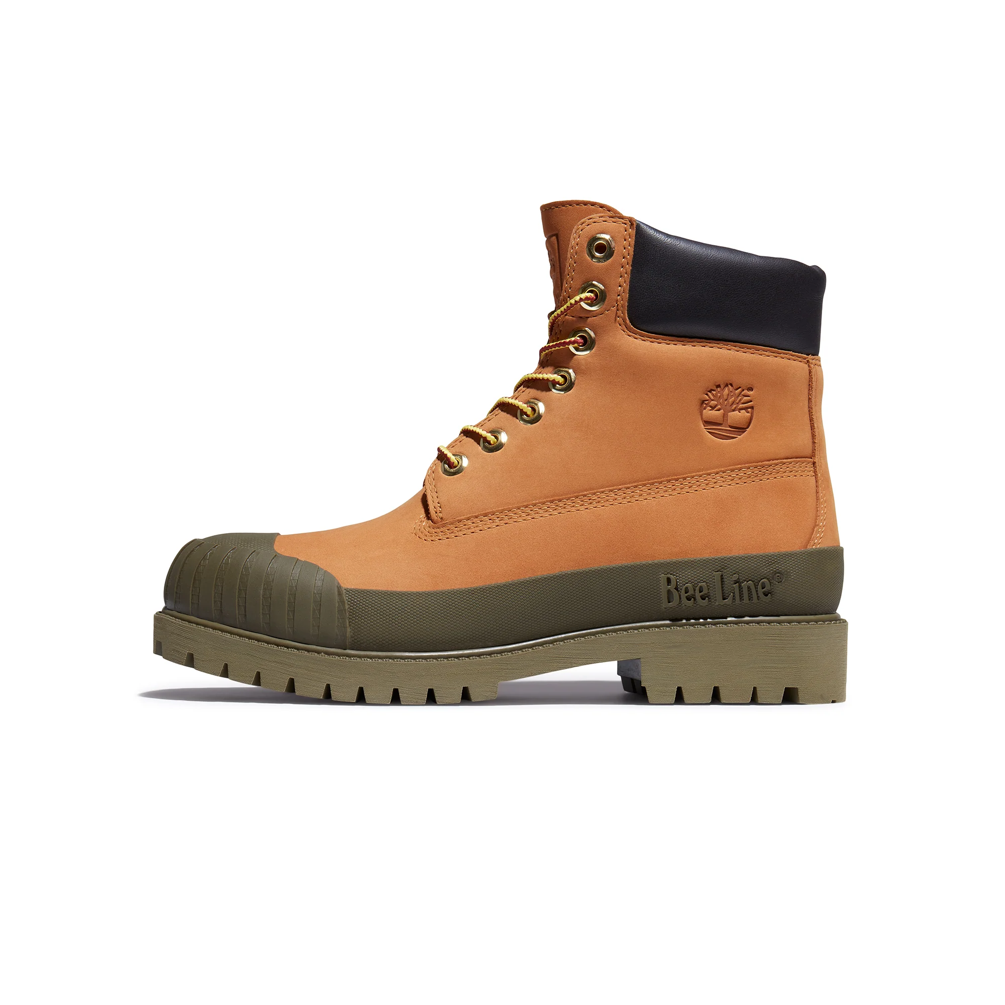 Timberland Men 6" Premium Rubbertoe WP Wheat Boots