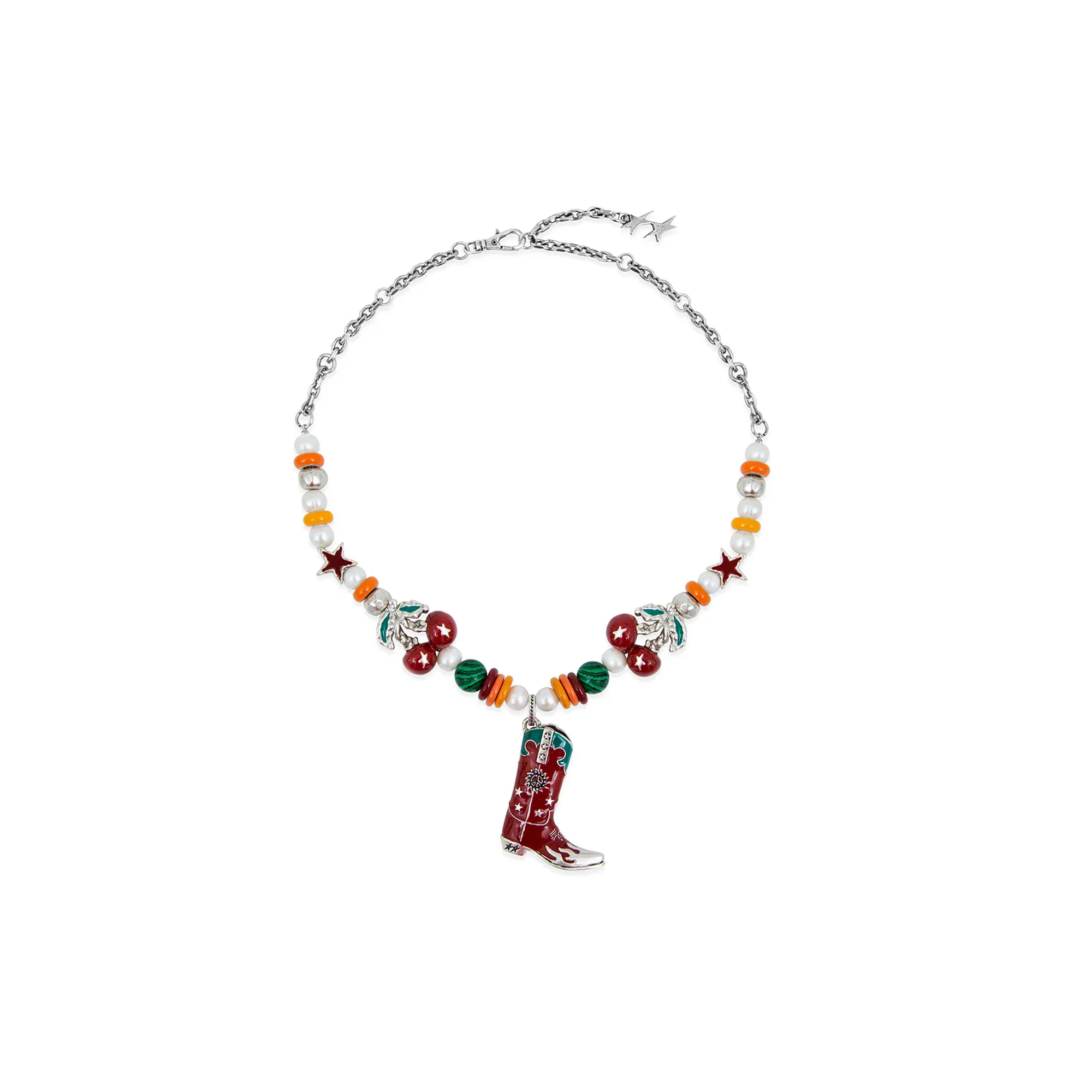 TwoJeys Summer Boot Necklace
