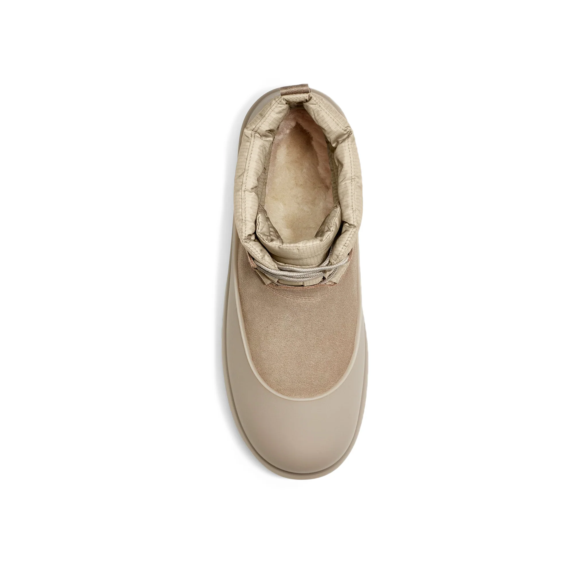Ugg Mens Classic Mini Lace-Up Weather Boots 'Dune' - Image 4