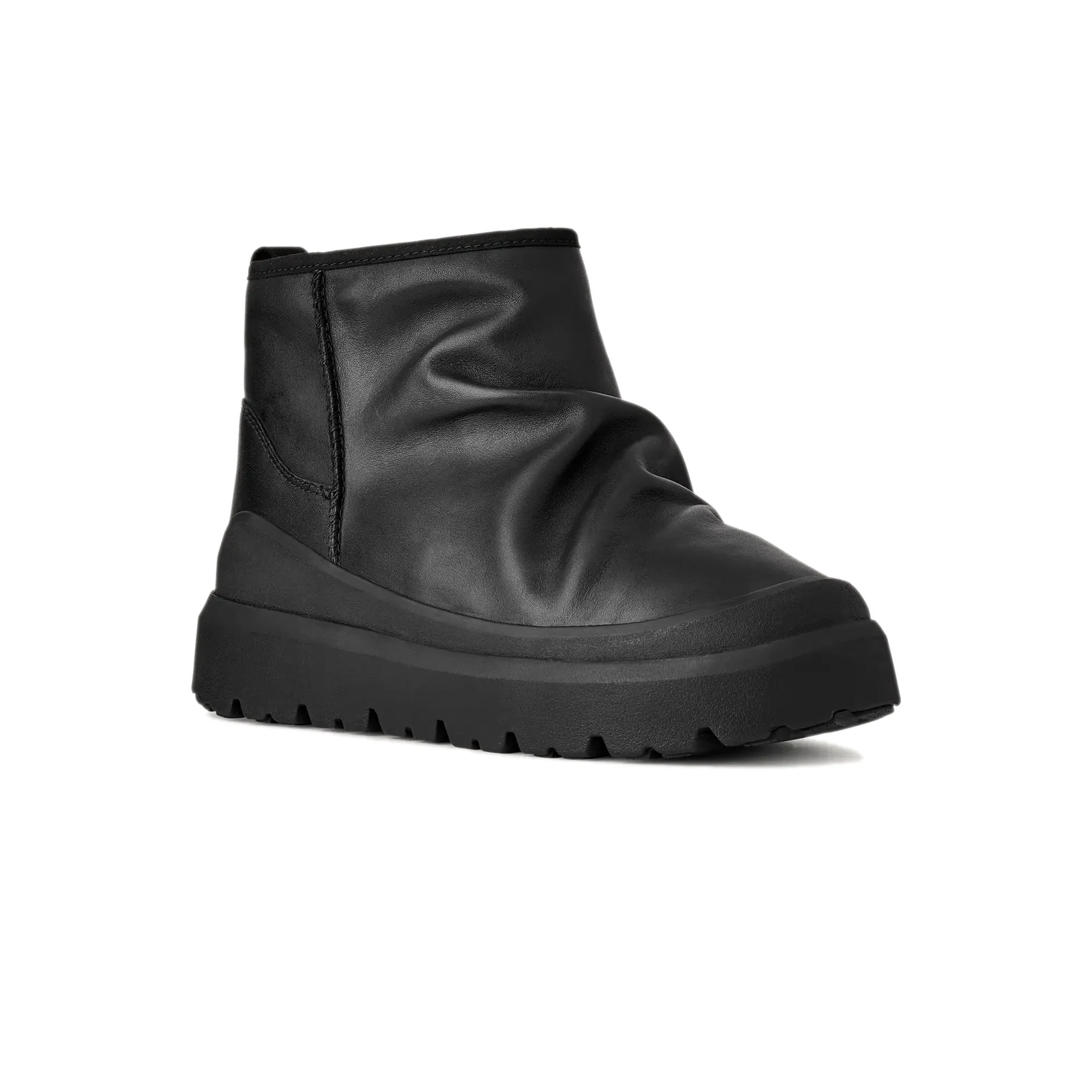 Ugg Mens Heritage Utility Mini Noir Boot - Image 3