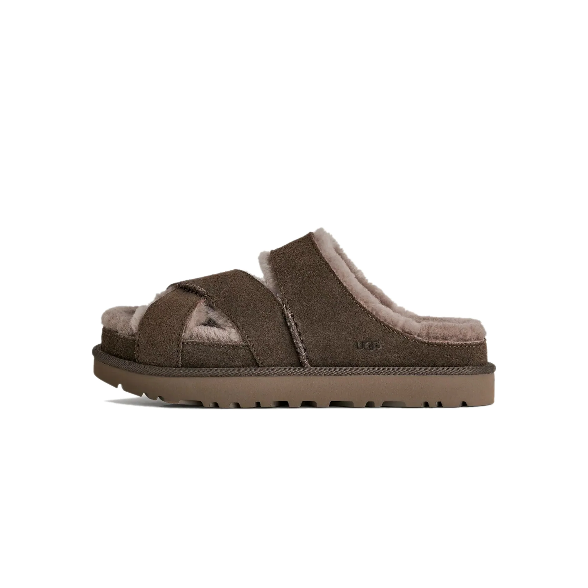 Ugg Womens Greenport Cross Strap Slide Slippers